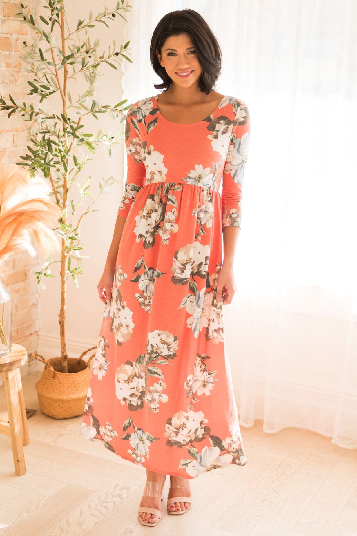 The Cyndi Modest Dresses vendor-unknown