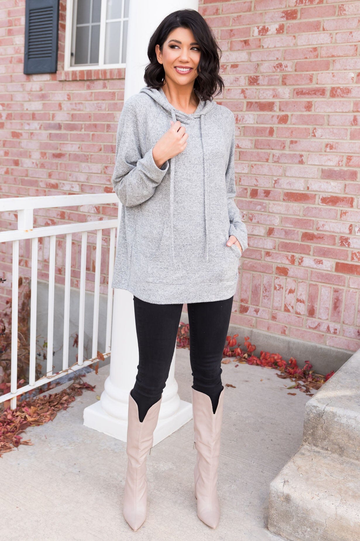 Soft & Sweet Modest Hoodie Tops vendor-unknown