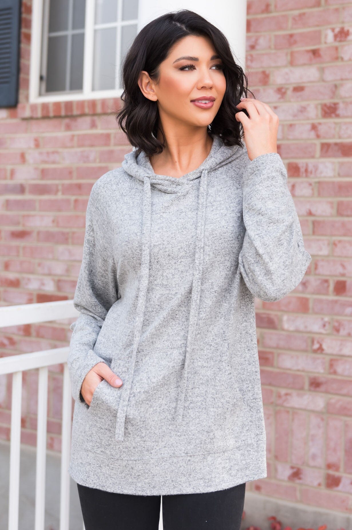 Soft & Sweet Modest Hoodie Tops vendor-unknown