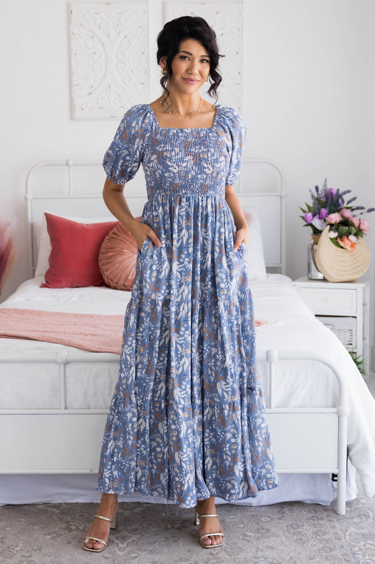 The Indigo Modest Dresses vendor-unknown
