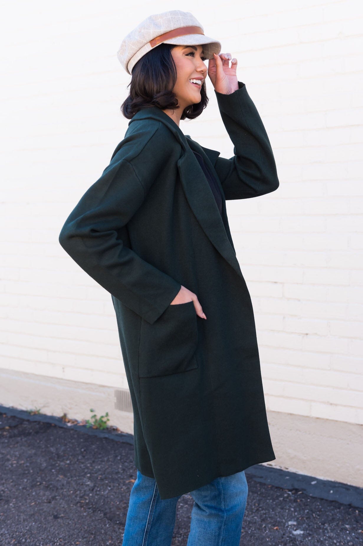 Bringing The Charm Modest Coat Tops vendor-unknown