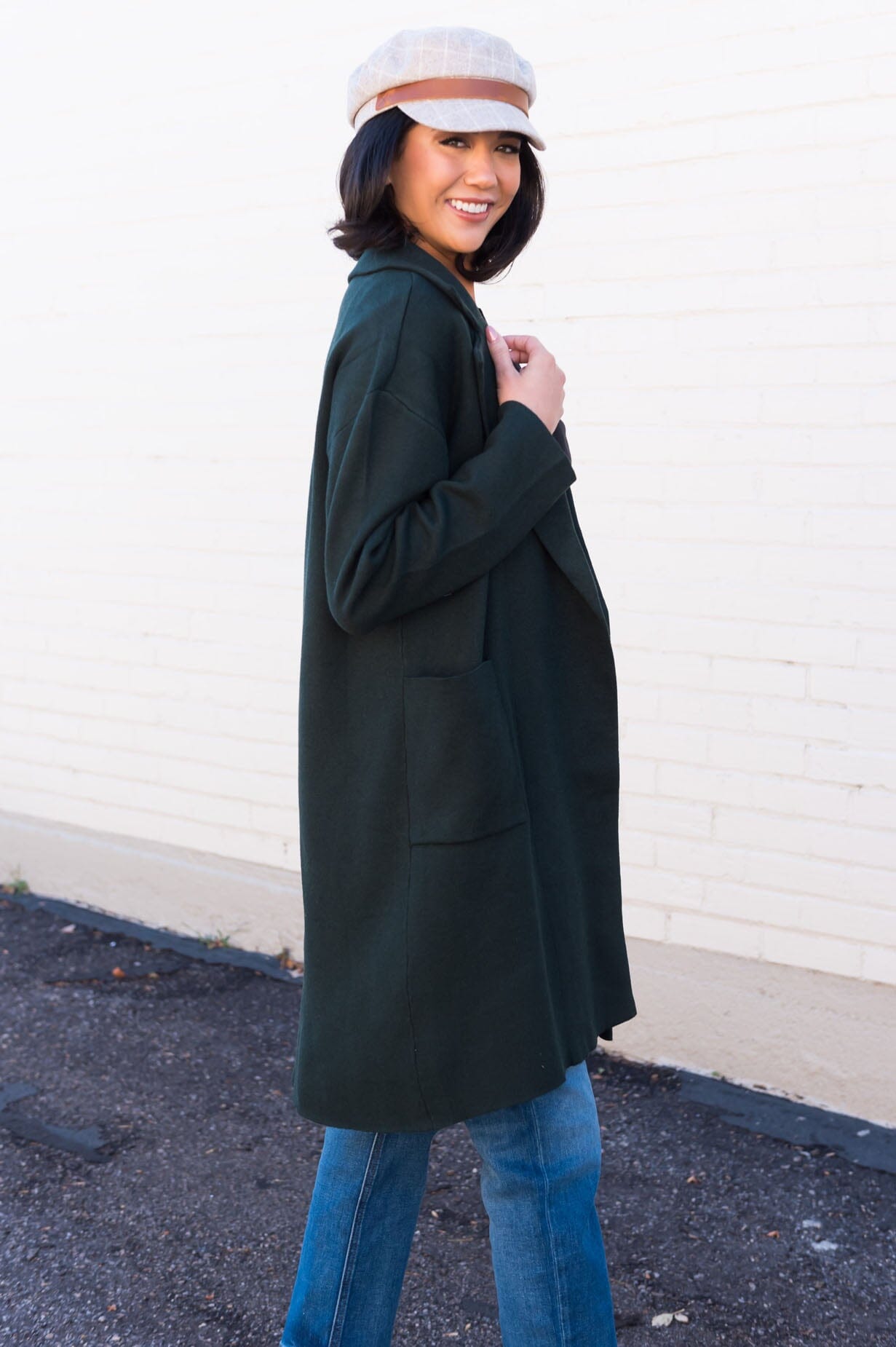 Bringing The Charm Modest Coat Tops vendor-unknown