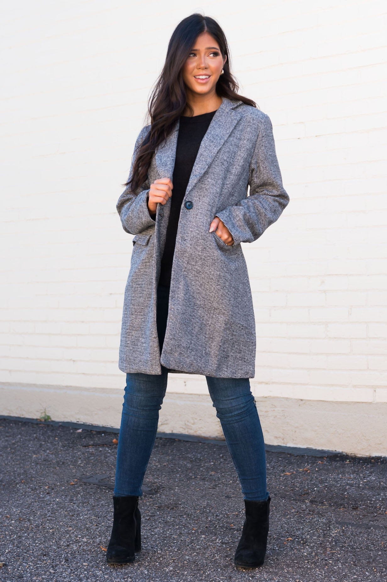 Works Like A Charm Modest Coat Tops vendor-unknown