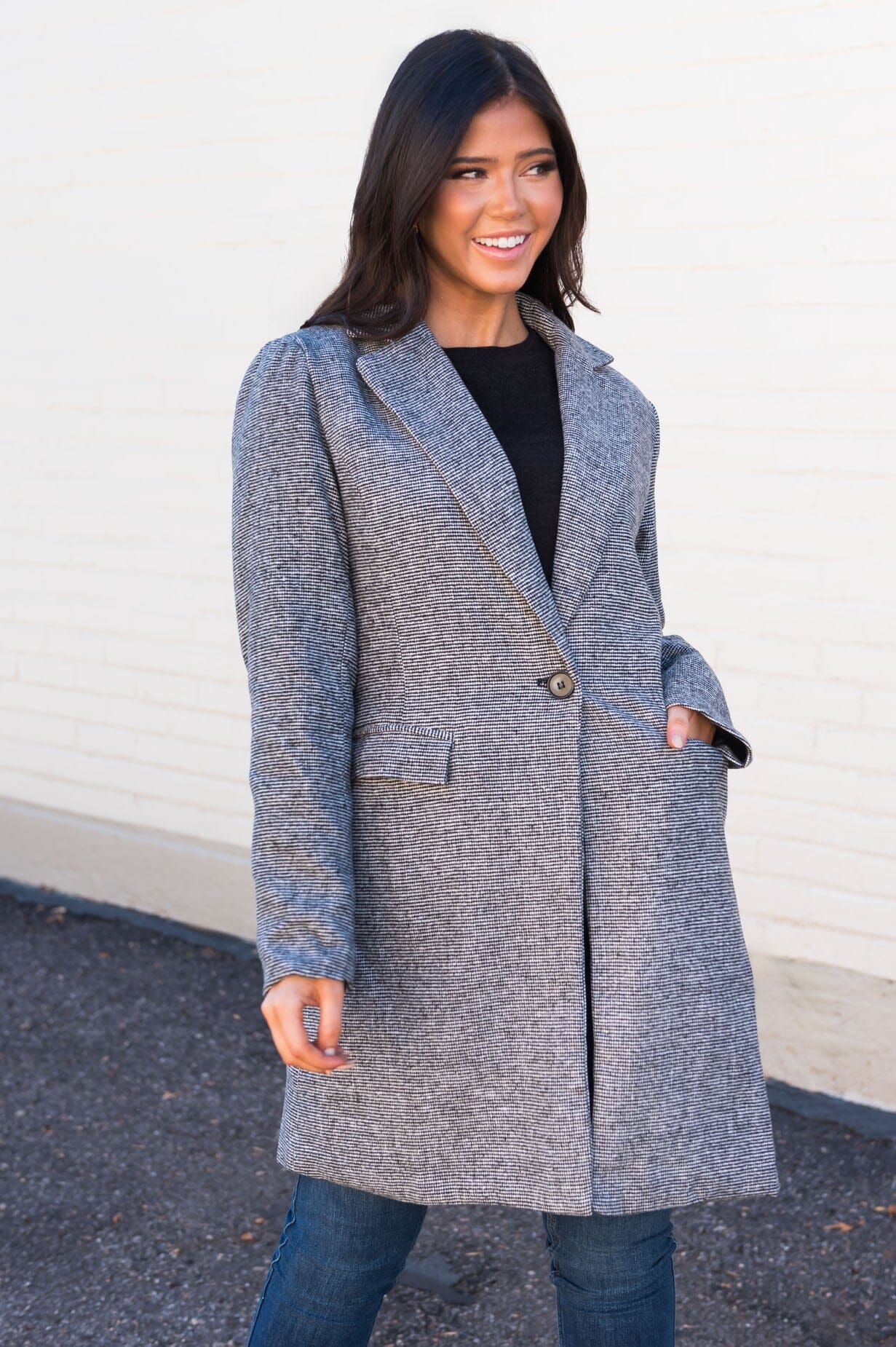 Works Like A Charm Modest Coat Tops vendor-unknown