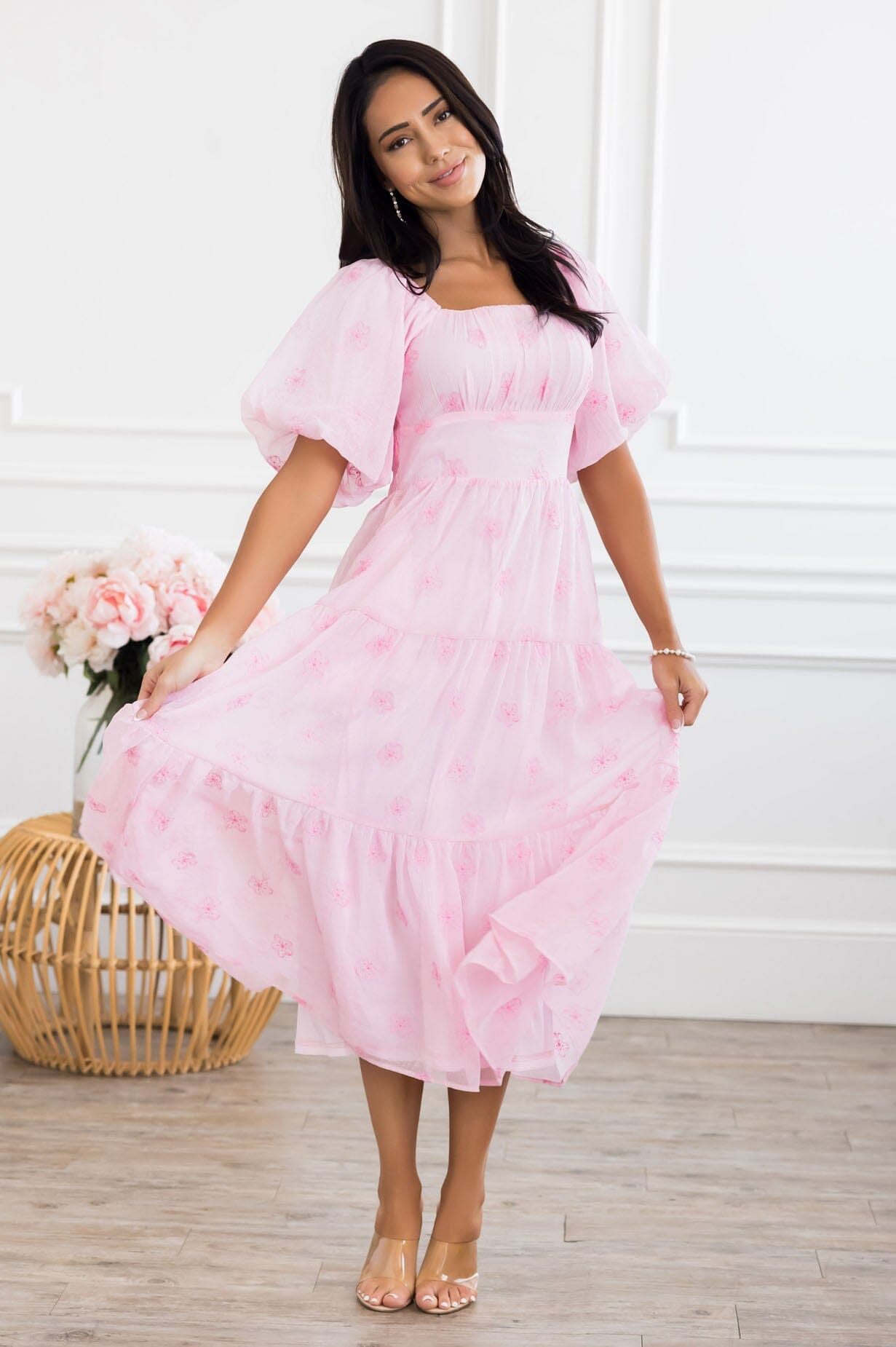 The Makayla Modest Maxi Dress