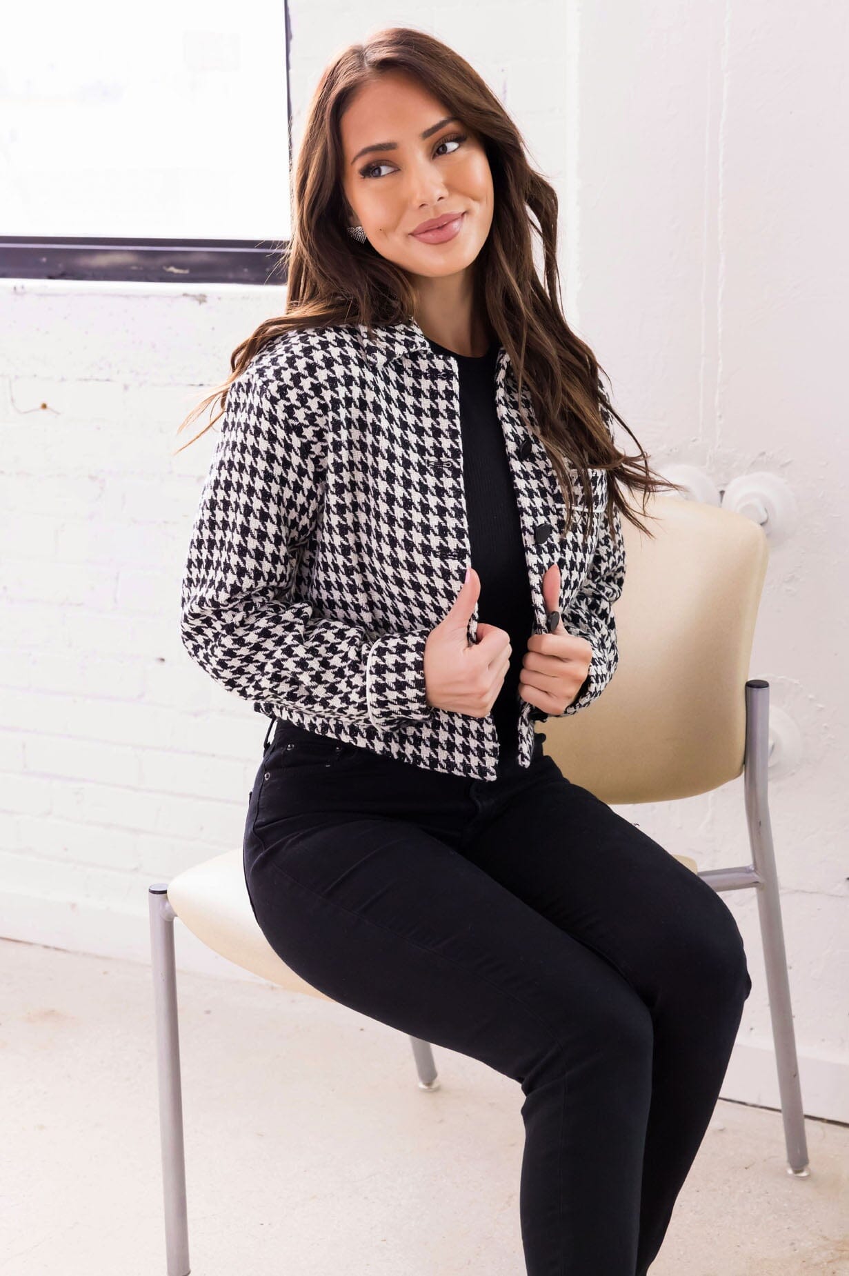 Statement Maker Cropped Jacket Modest Dresses vendor-unknown