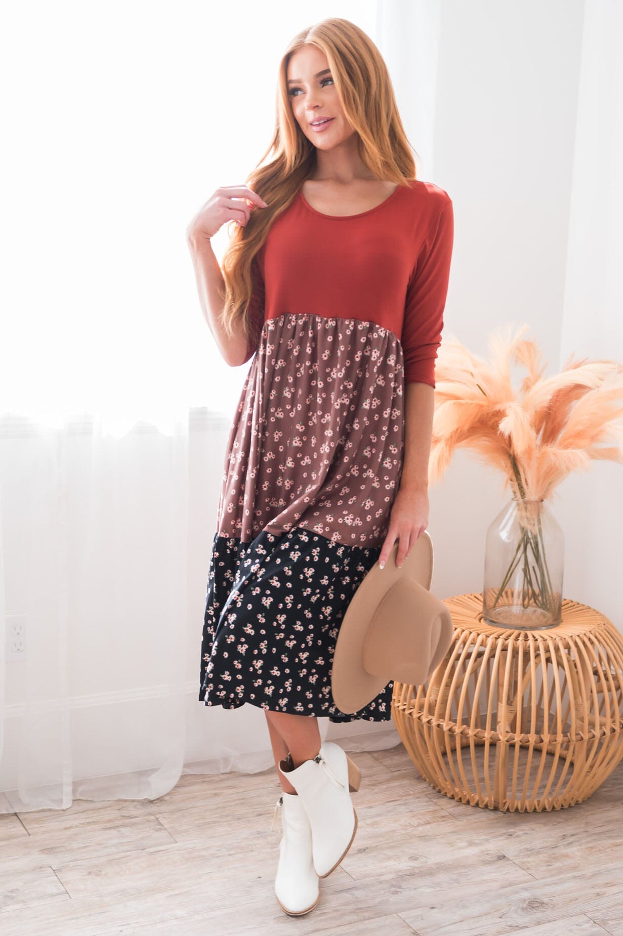 The Arley Modest Dresses vendor-unknown