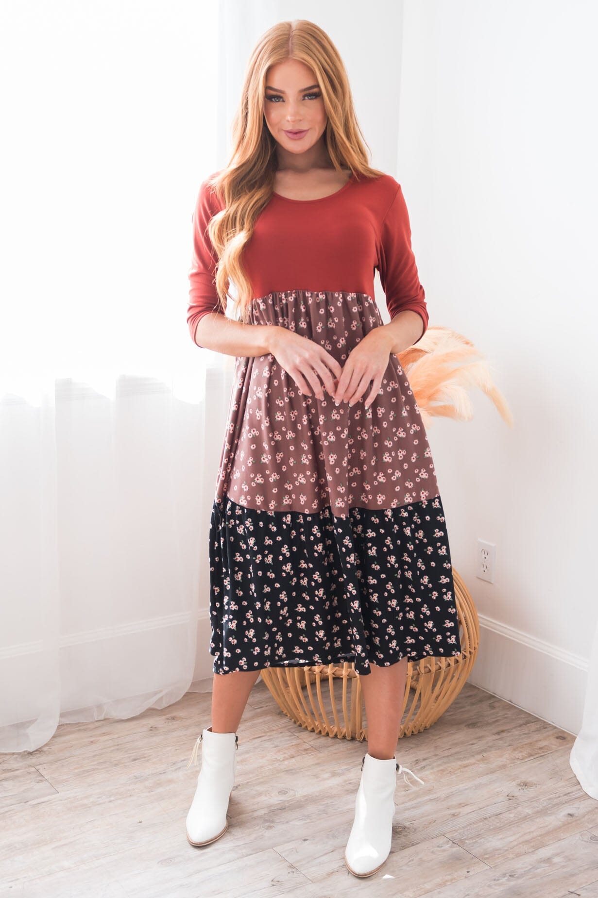 The Arley Modest Dresses vendor-unknown