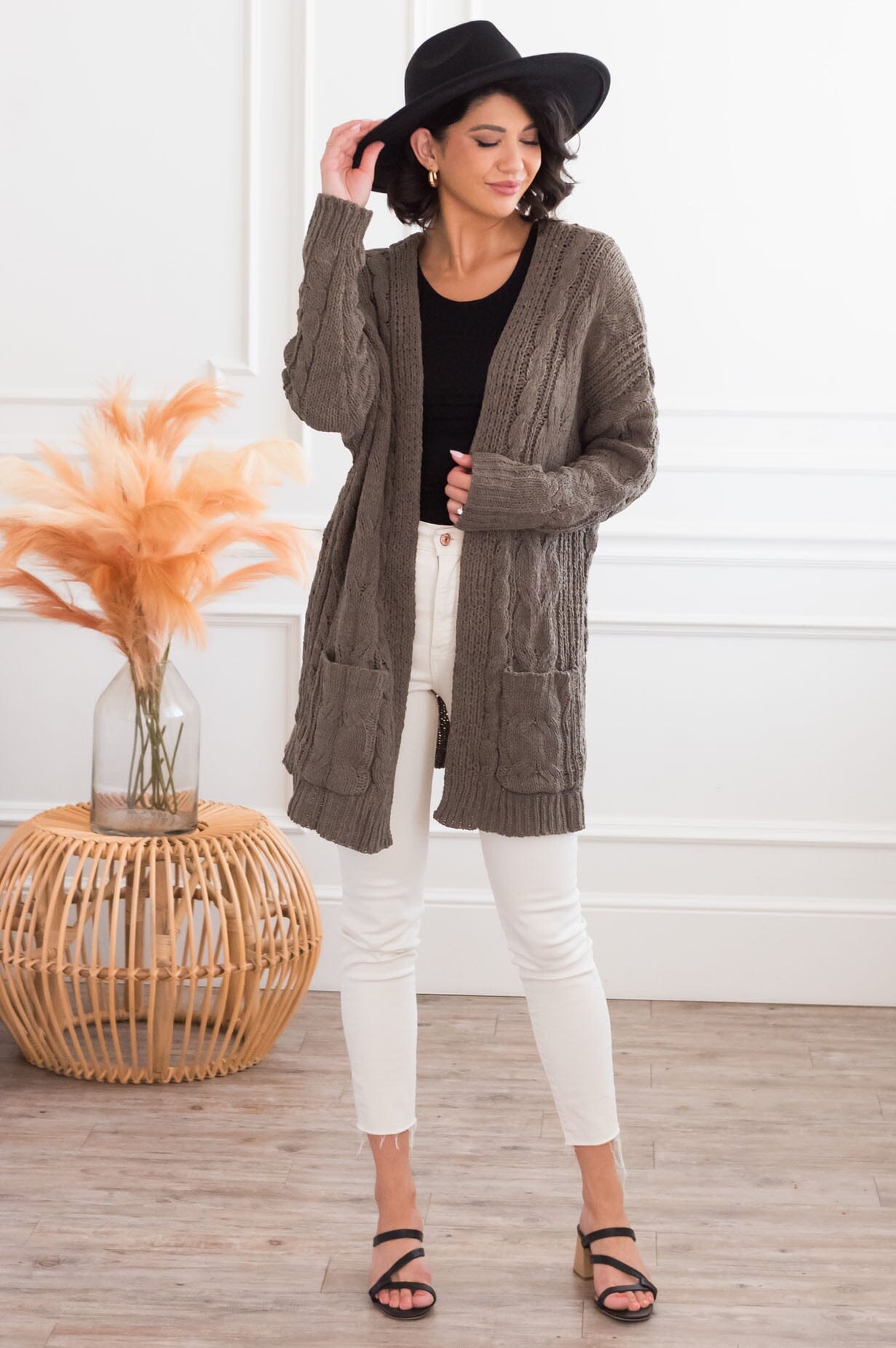 Made My Day Modest Cardigan Modest Dresses vendor-unknown