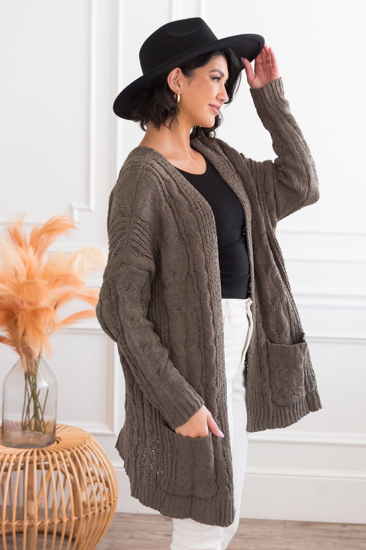 Made My Day Modest Cardigan Modest Dresses vendor-unknown