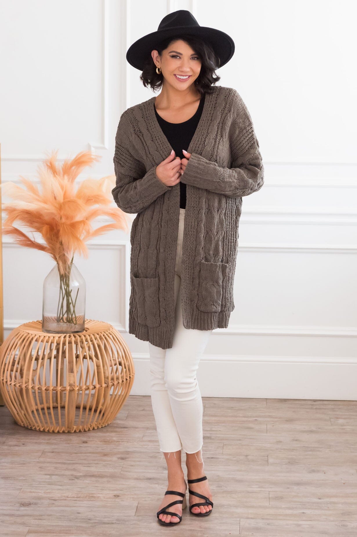 Made My Day Modest Cardigan Modest Dresses vendor-unknown