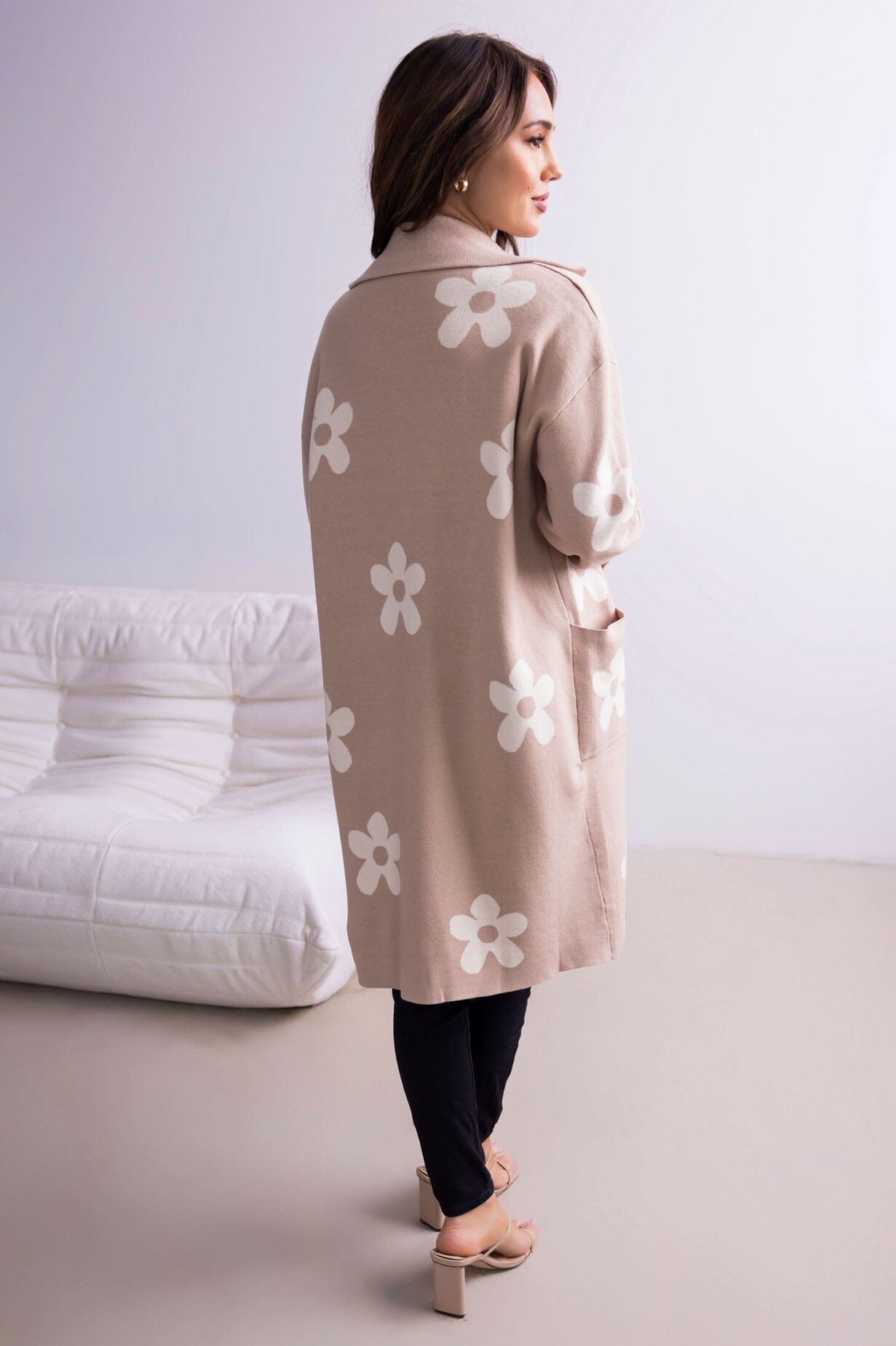 Good Luck Charm Sweater Coat Tops vendor-unknown