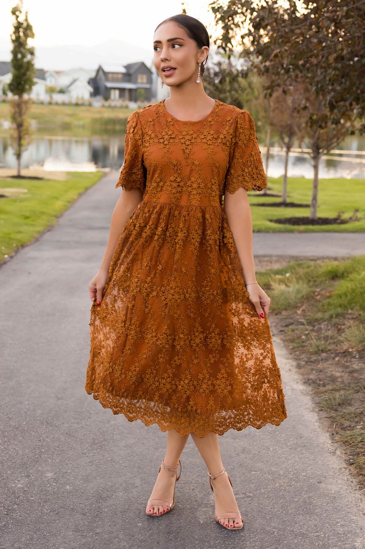 The Vincenta Modest Dresses vendor-unknown