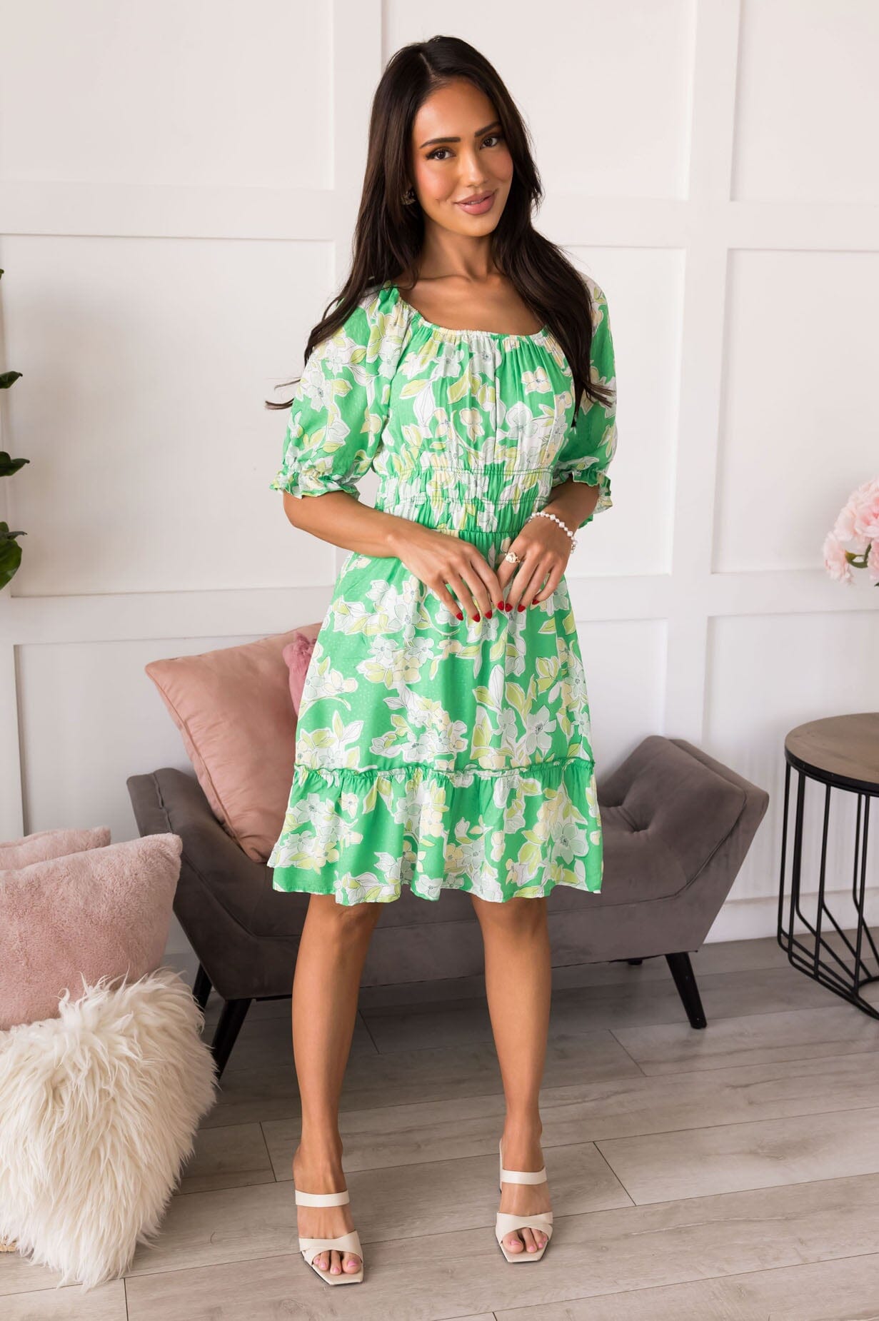 The Hylie Modest Dresses vendor-unknown