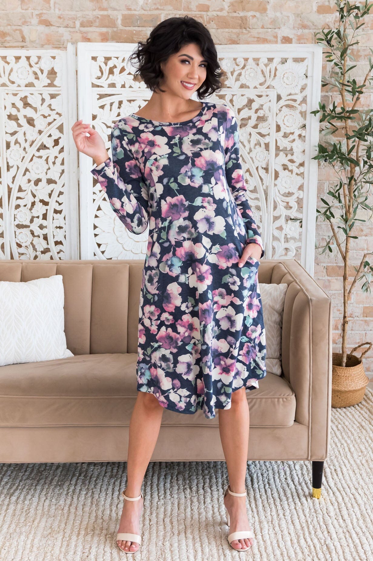 The Lillie Modest Dresses vendor-unknown