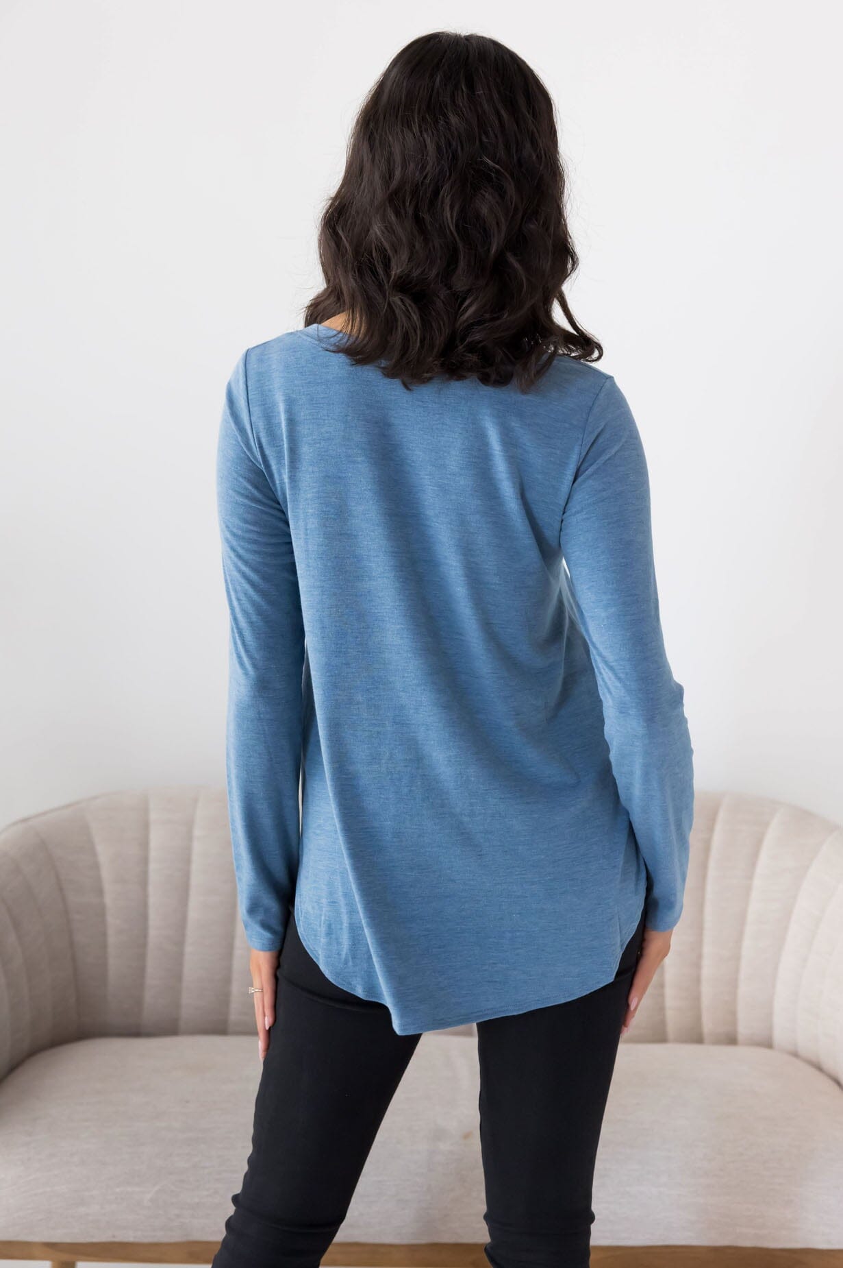 Beautifully Basic Long Sleeve Top NeeSee's Dresses