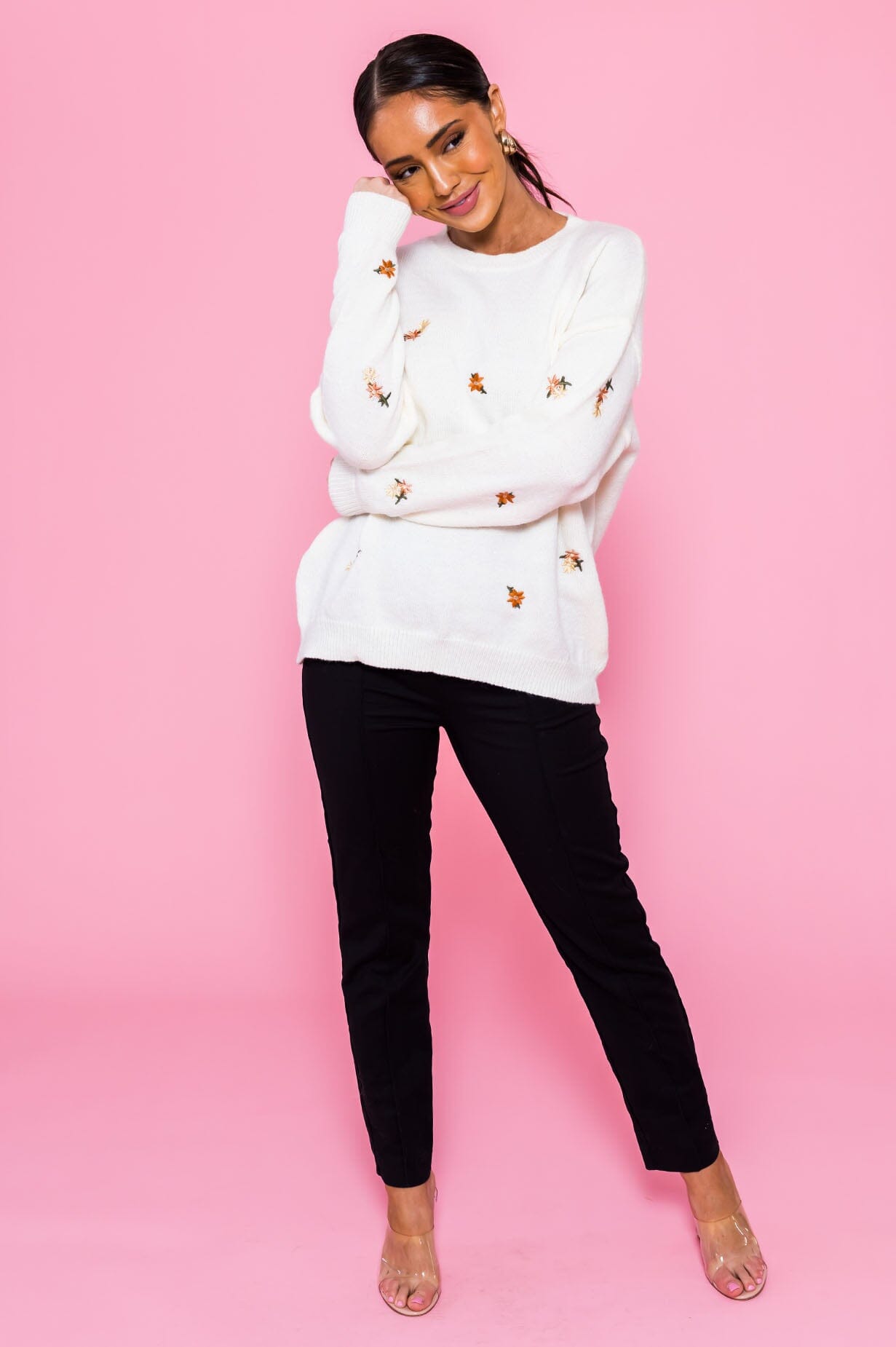 Bloom Where You Are Sweatshirt Modest Dresses vendor-unknown