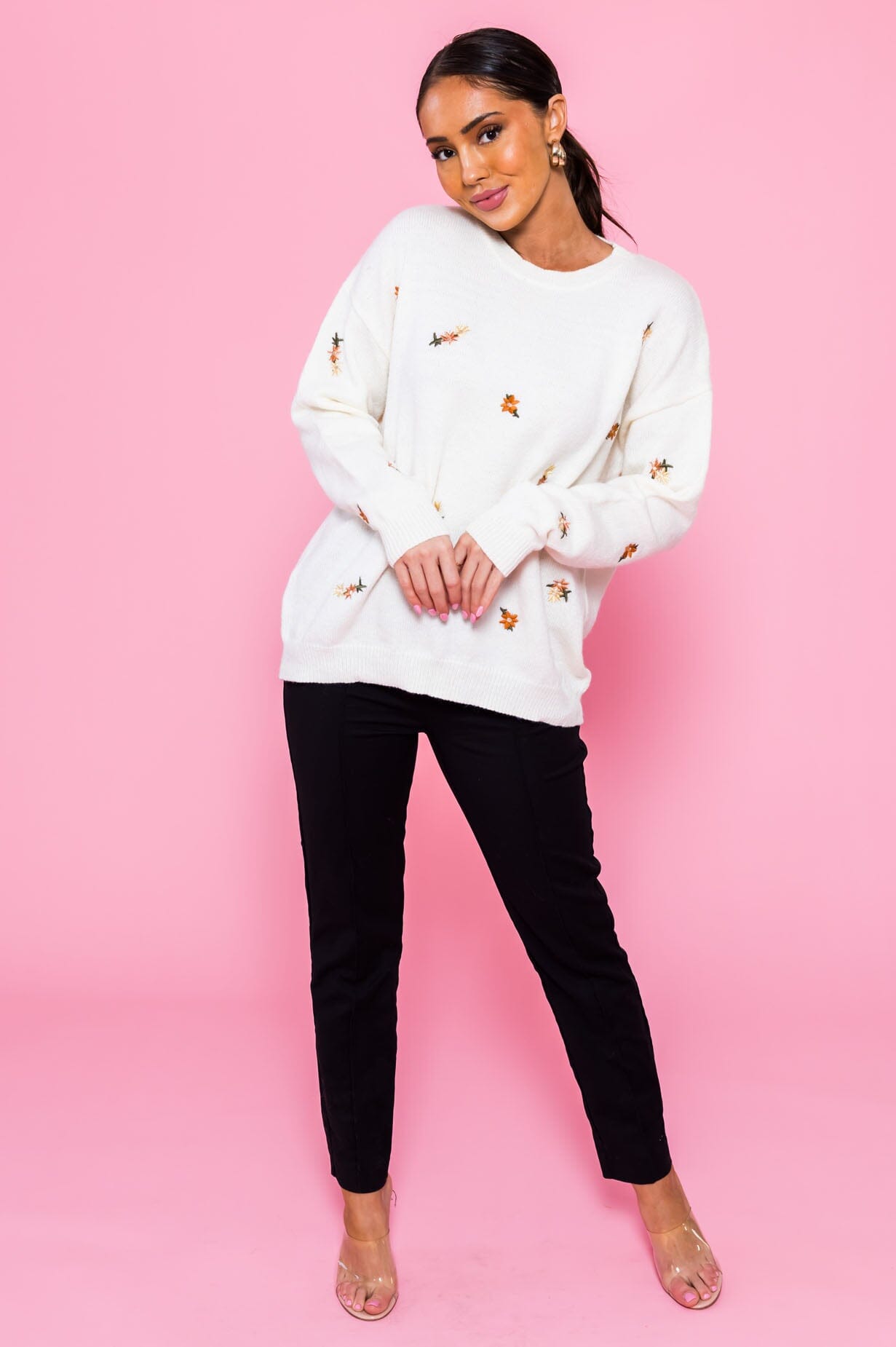 Bloom Where You Are Sweatshirt Modest Dresses vendor-unknown