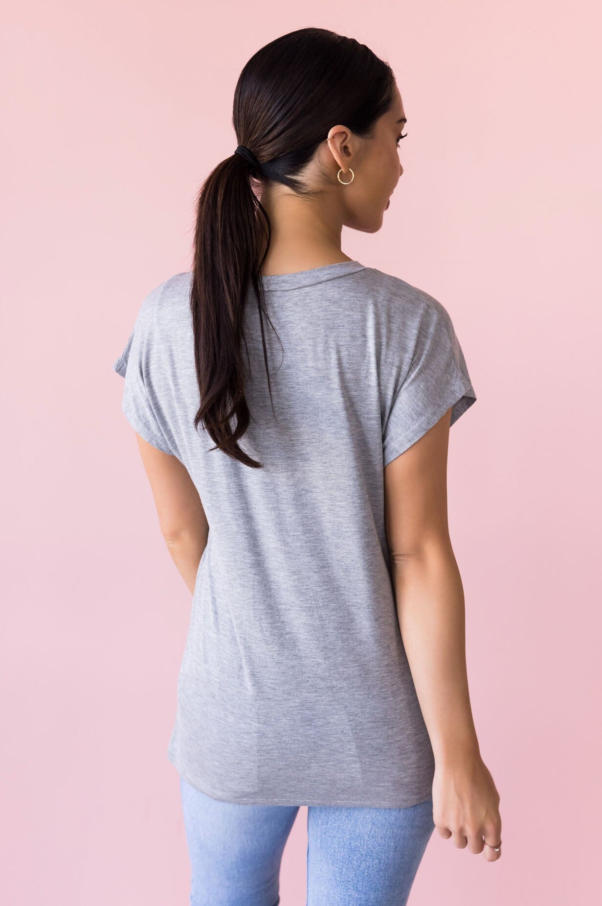 Basically Beautiful Pocket Tee NeeSee's Dresses