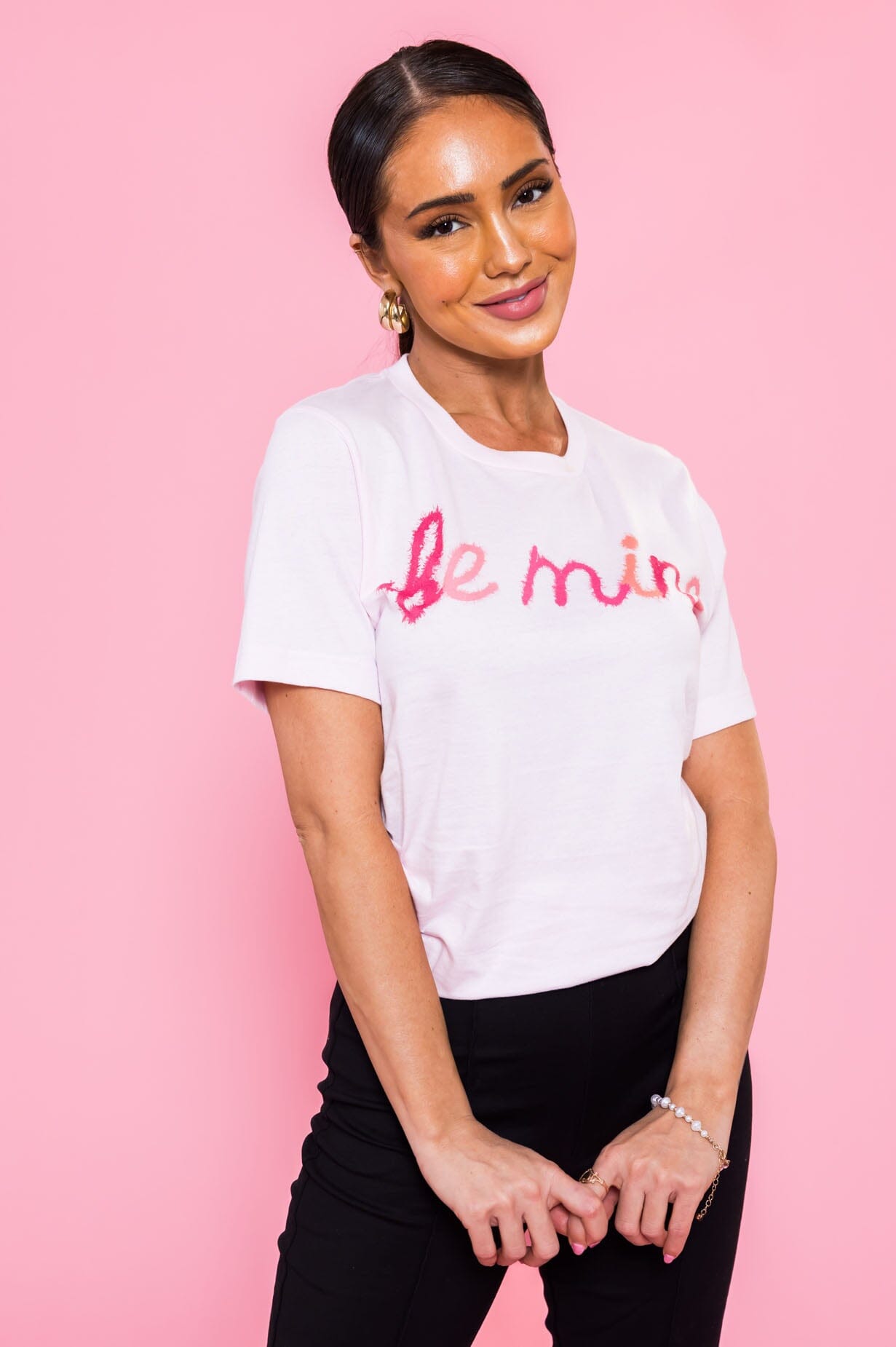 Me, Myself & Mine Valentine Tee Modest Dresses vendor-unknown