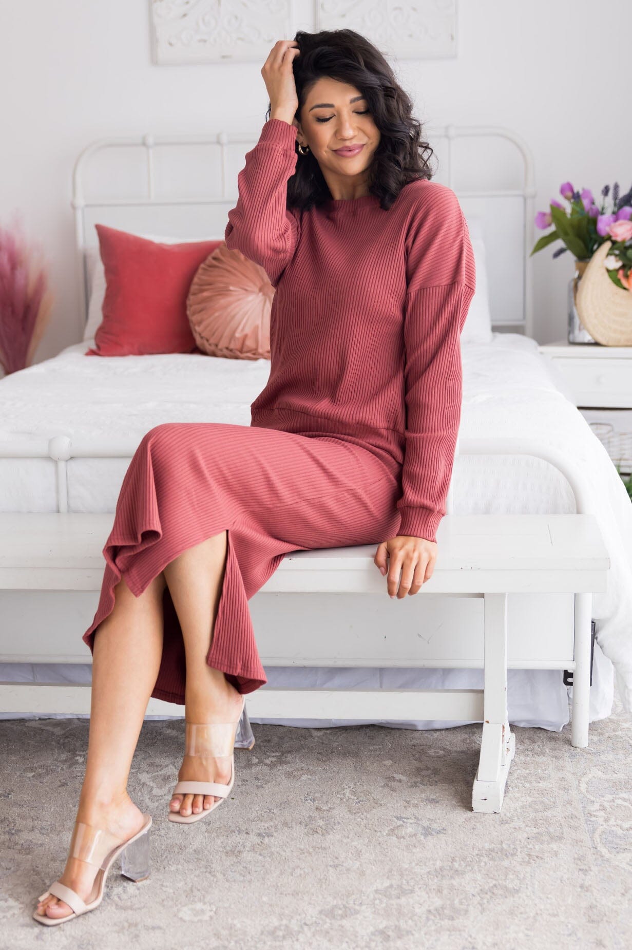 Classy And Cozy Modest Sweater Tops vendor-unknown