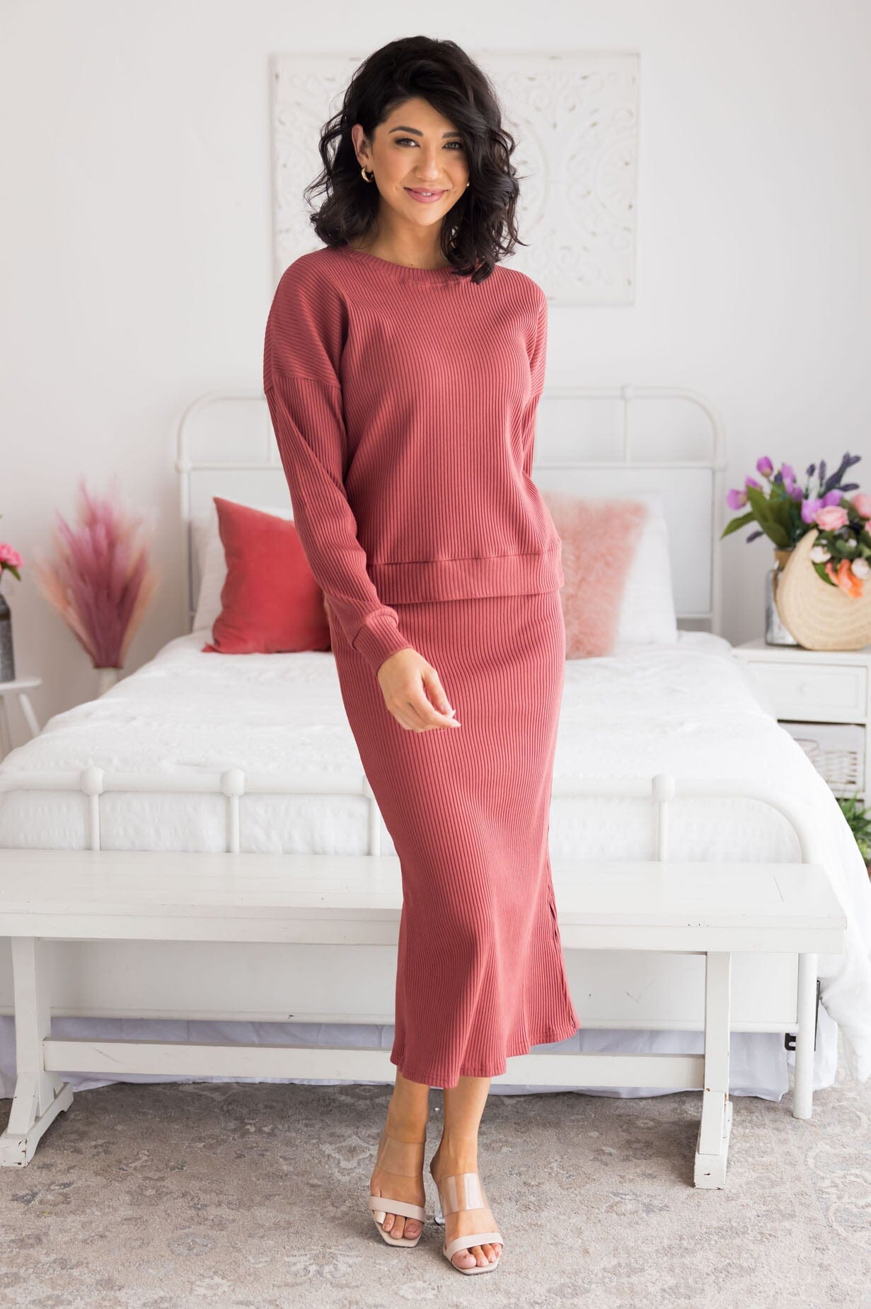 Classy And Cozy Modest Sweater Tops vendor-unknown