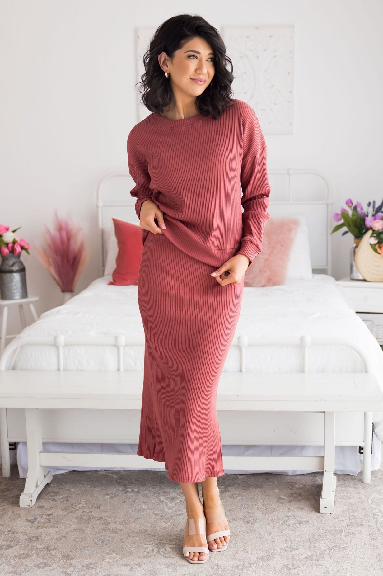 Classy And Cozy Modest Sweater Tops vendor-unknown