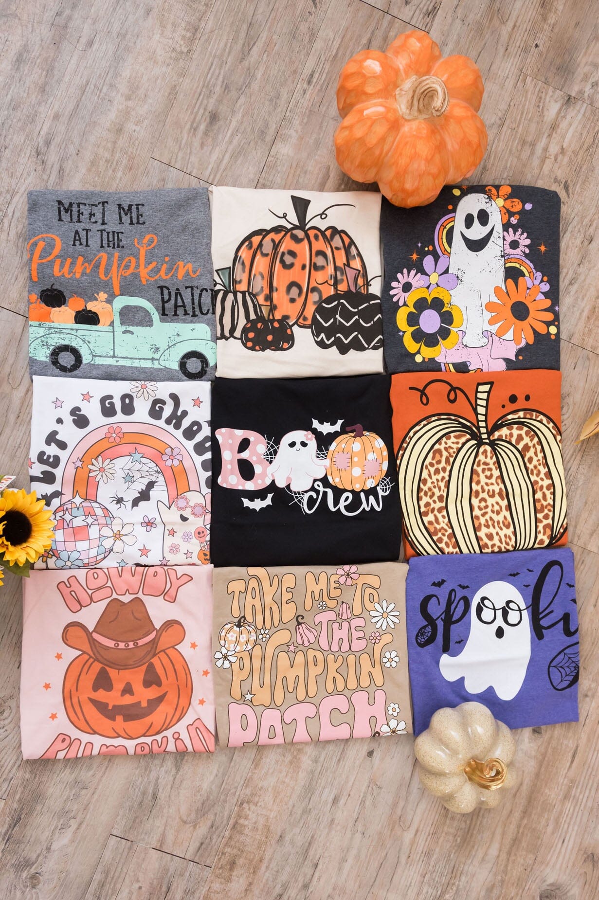 Howdy Pumpkin Modest Graphic Tee Modest Dresses vendor-unknown