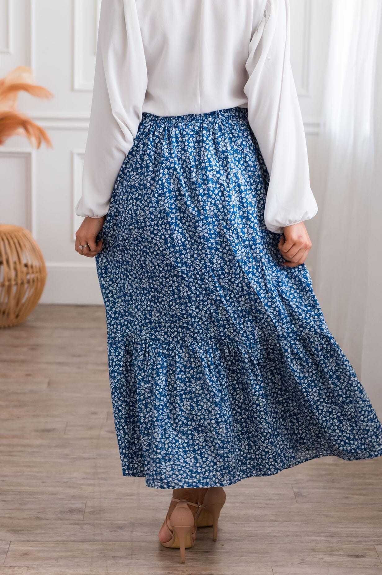 Shopping Spree Modest Maxi Skirt Skirts vendor-unknown