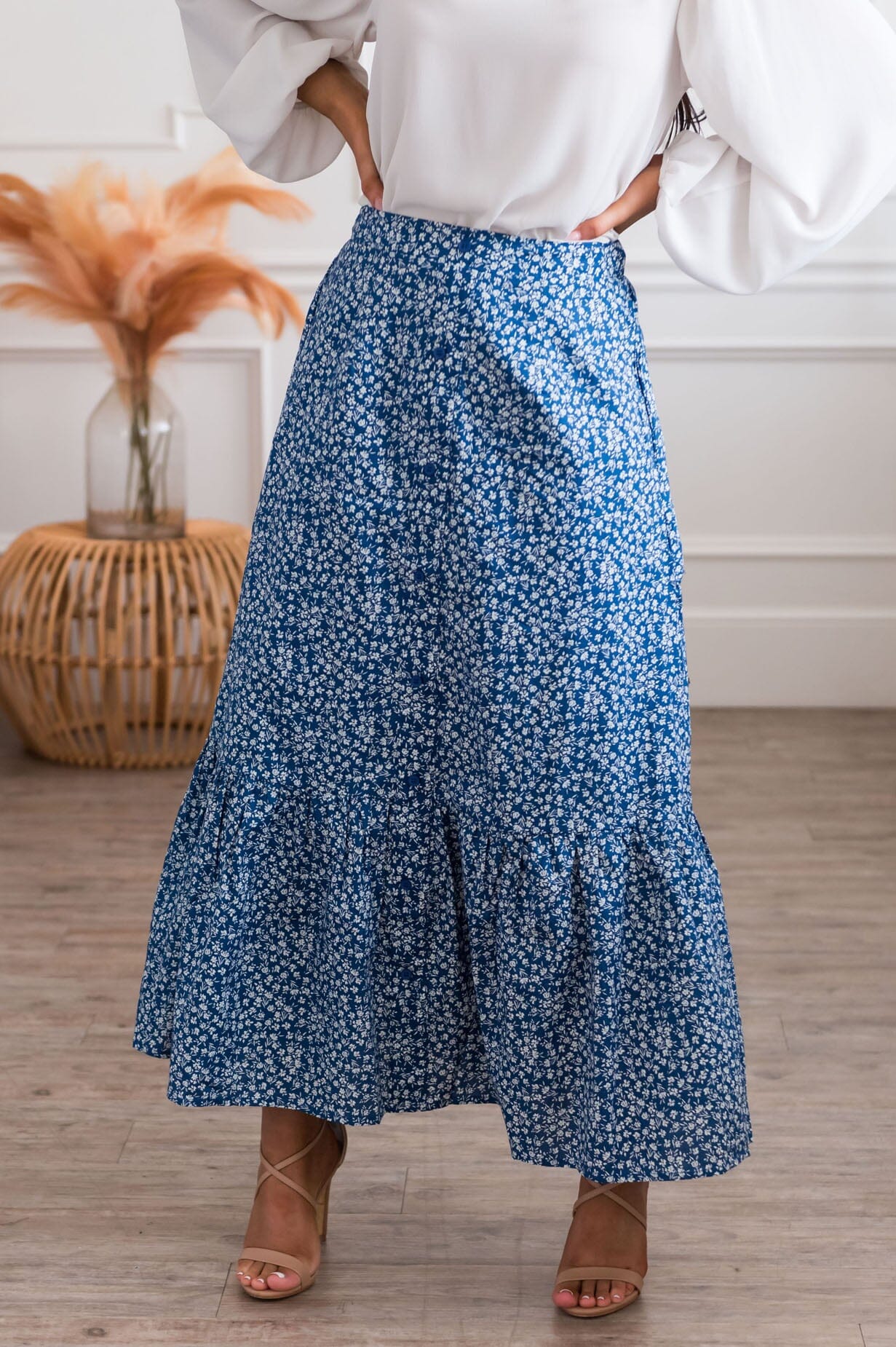 Shopping Spree Modest Maxi Skirt Skirts vendor-unknown