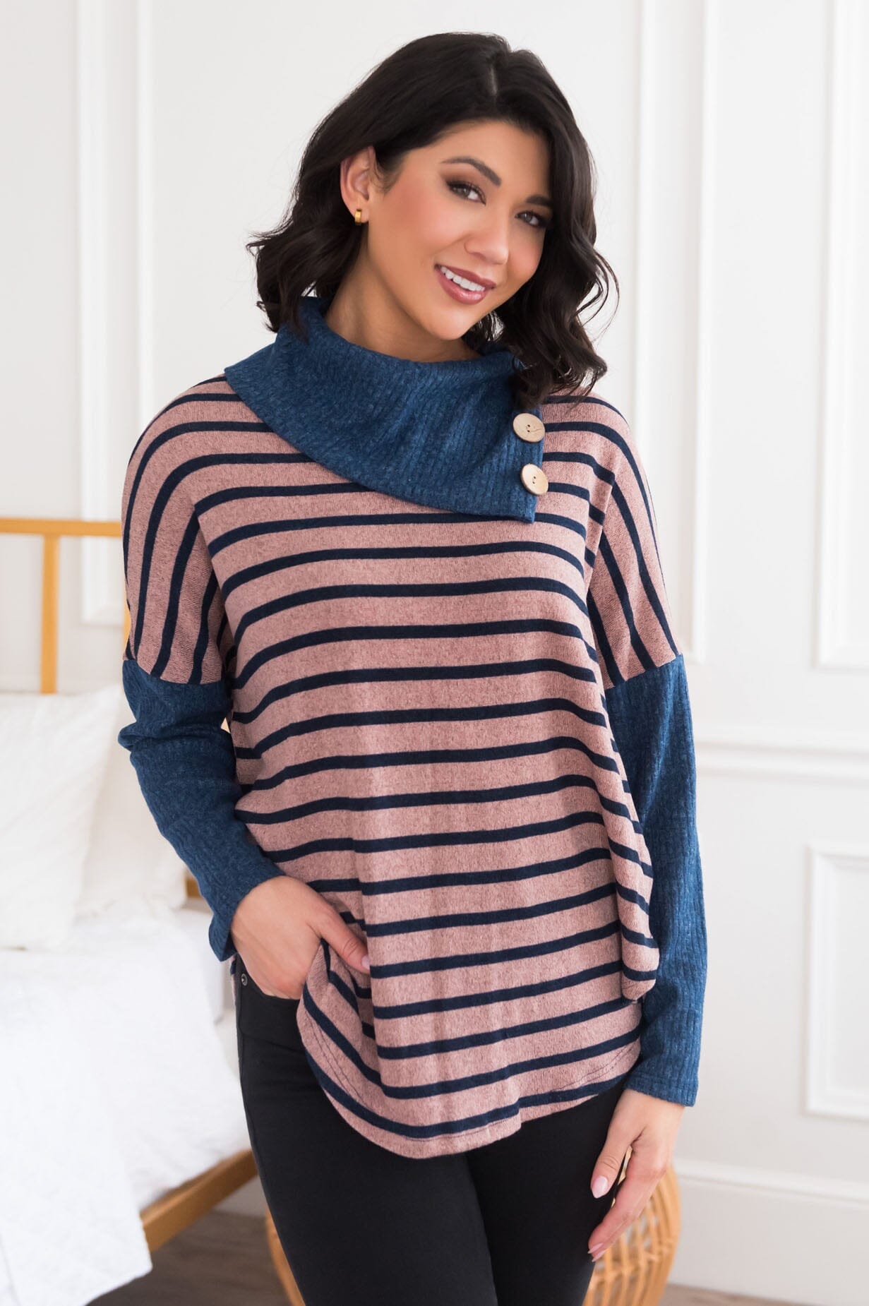 Admiring Beauty Modest Sweater Modest Dresses vendor-unknown