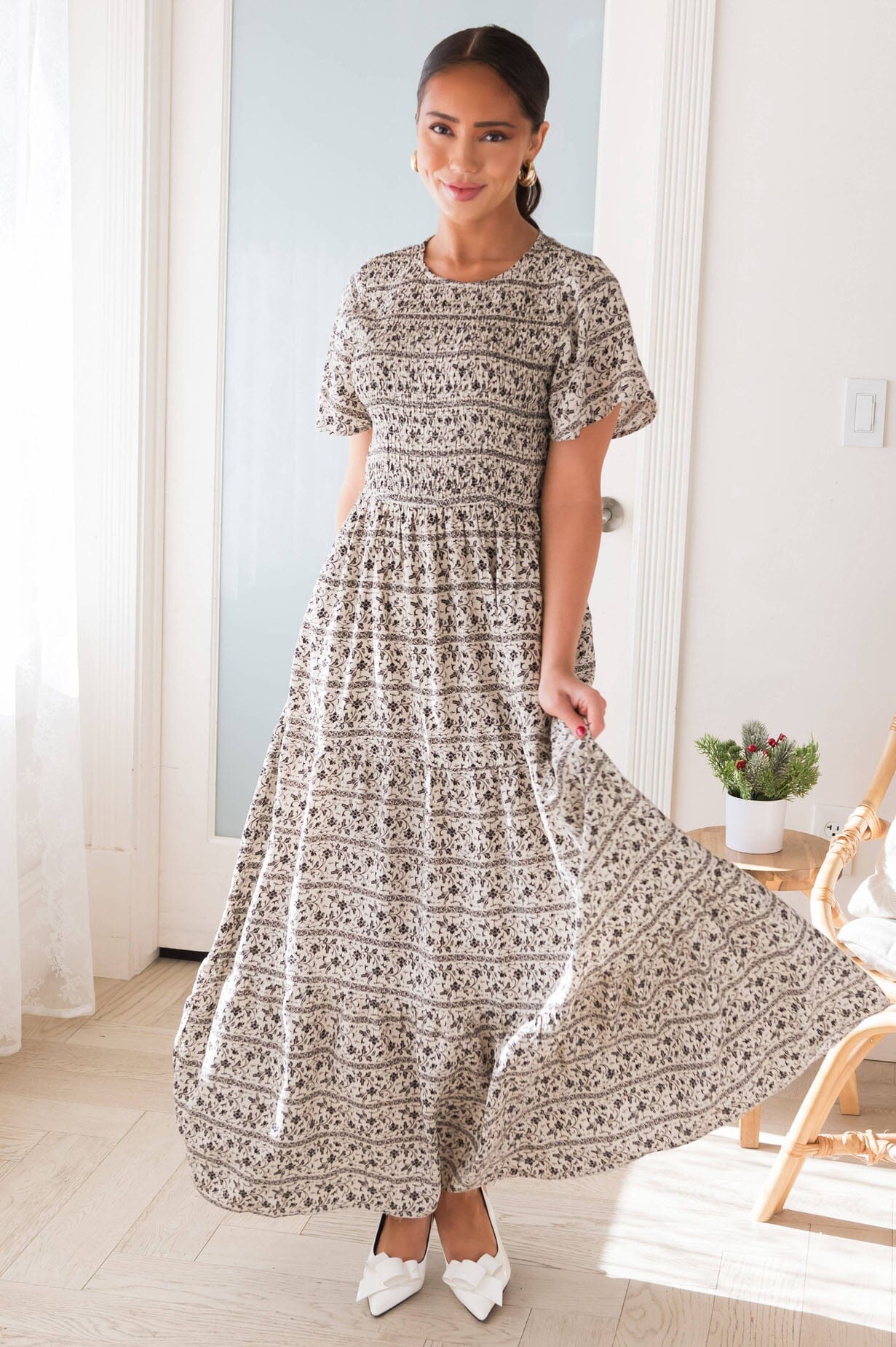 The LeeAnne Modest Maxi Dress The LeeAnne Modest Maxi Dress
