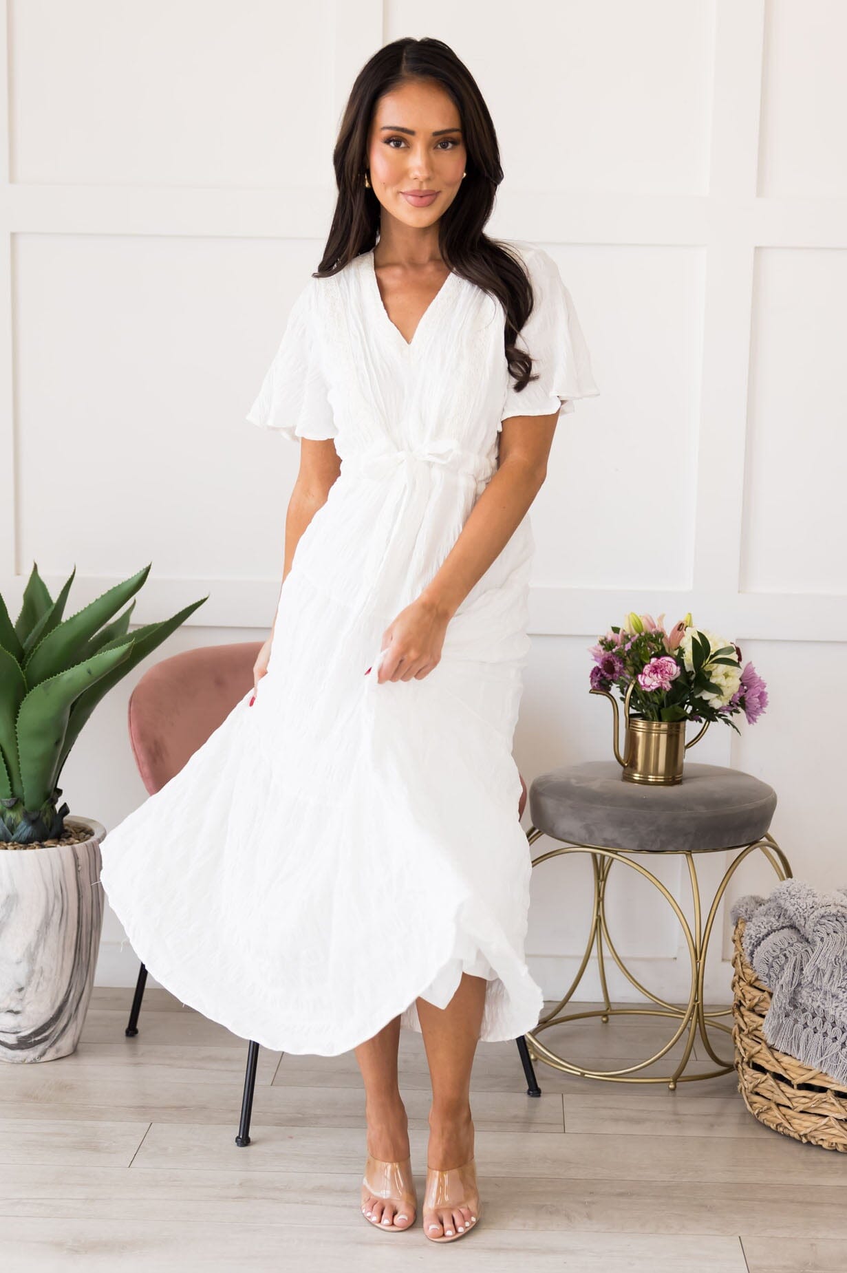 The Selena Modest Dresses vendor-unknown