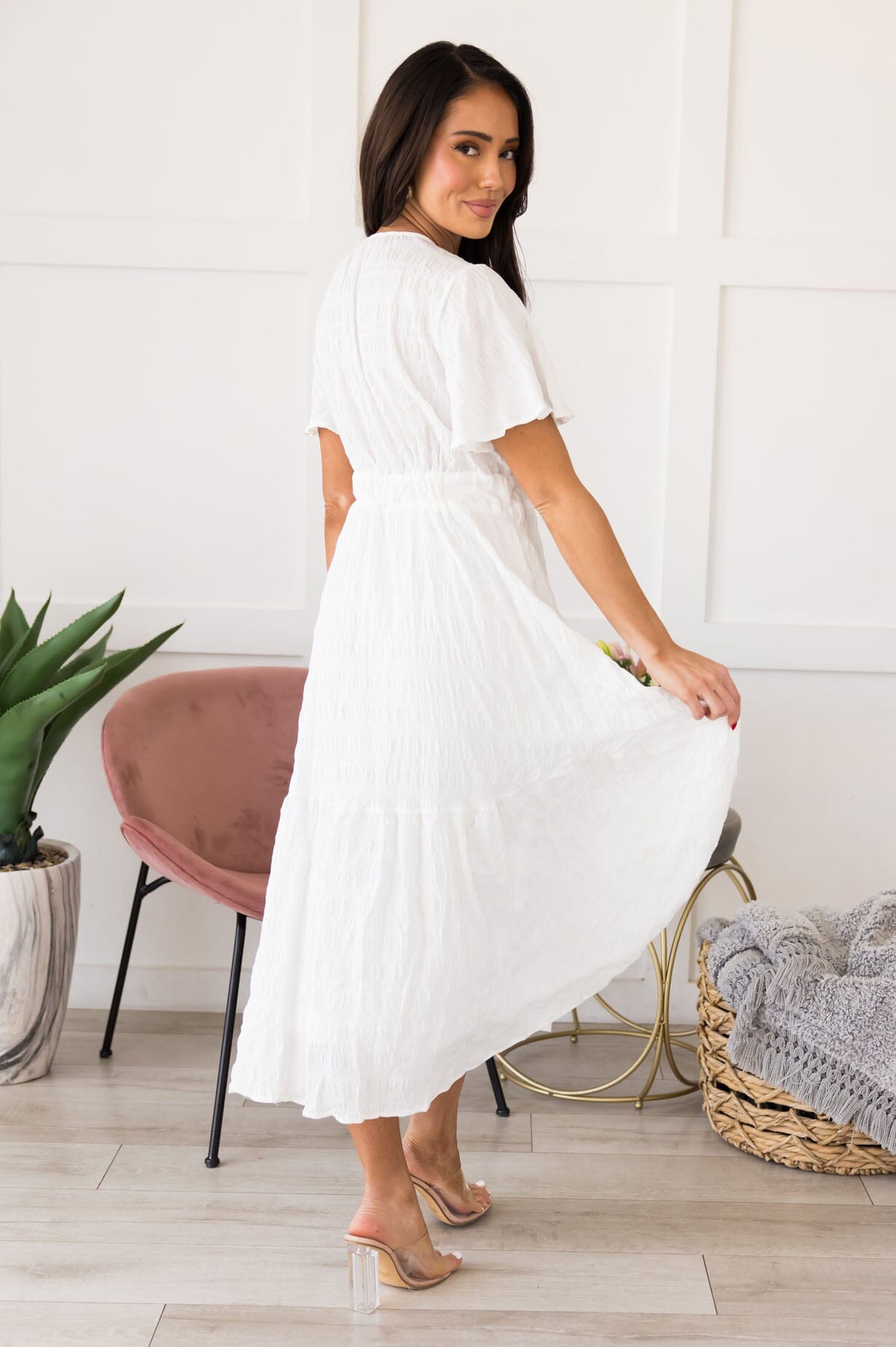 The Selena Modest Dresses vendor-unknown