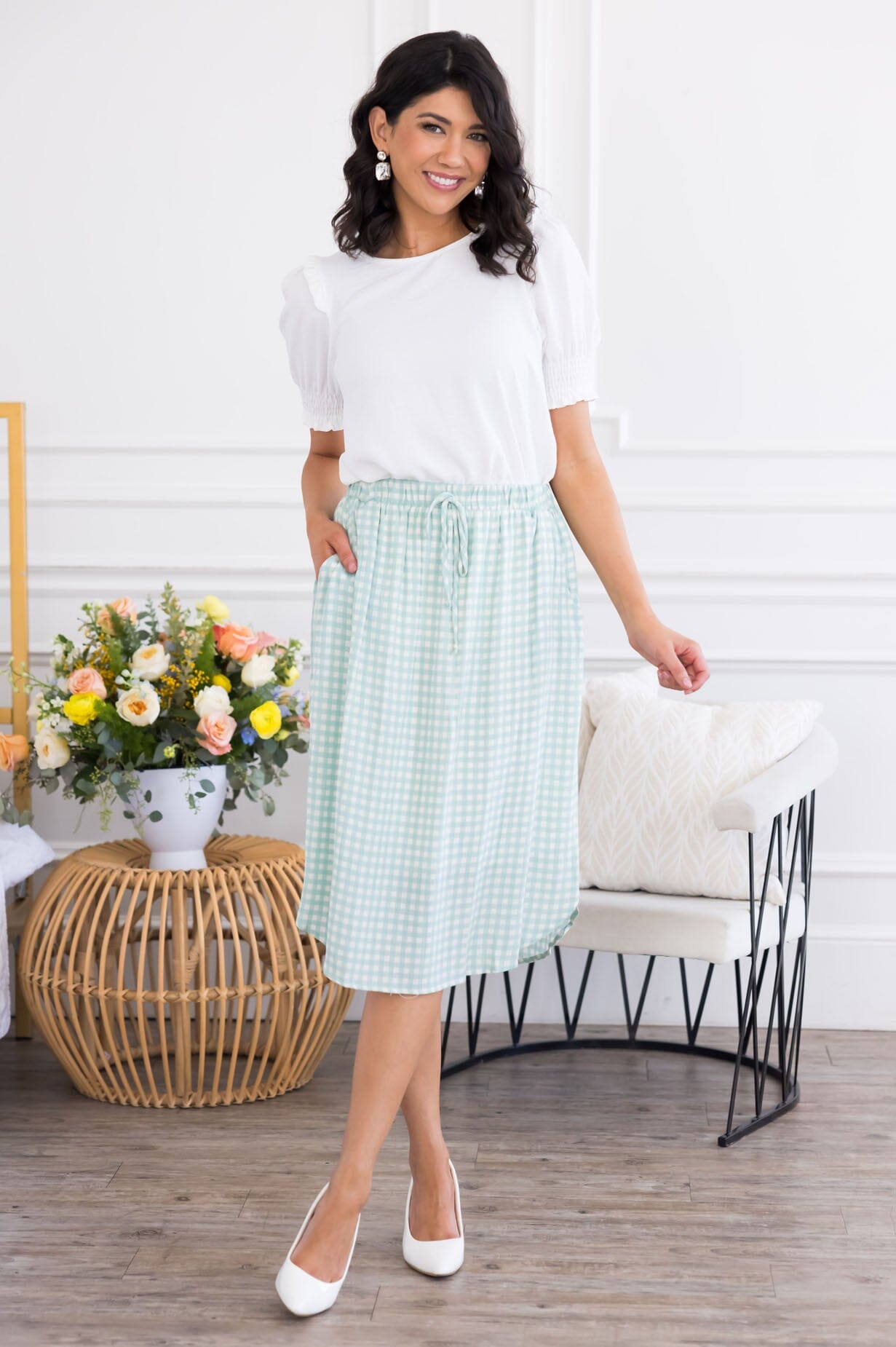 Step Up Pocket Skirt Modest Dresses vendor-unknown
