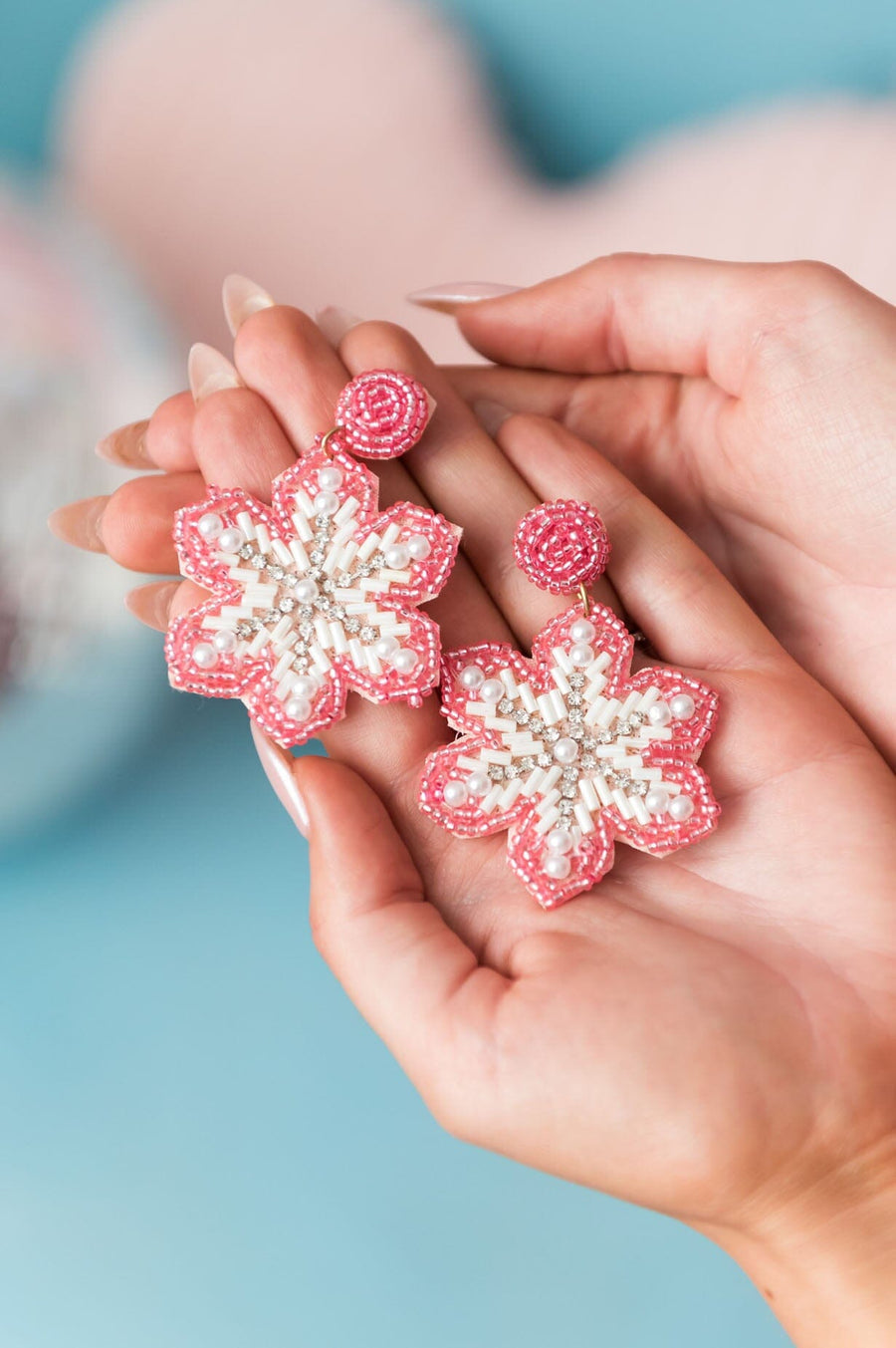 Snowflakes Are Falling Earrings Accessories & Shoes Leto Accessories 