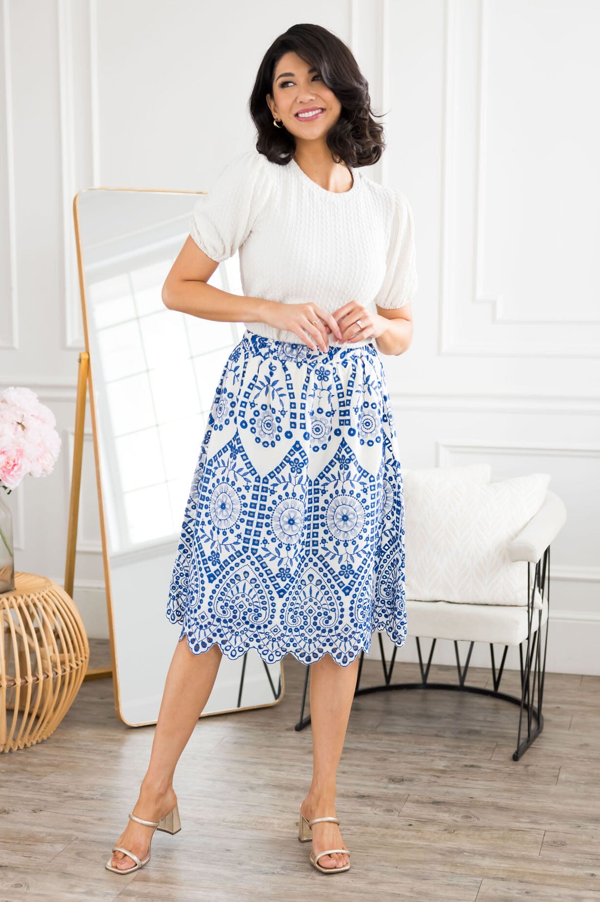 First Of Its Kind Embroidery Skirt Skirts vendor-unknown