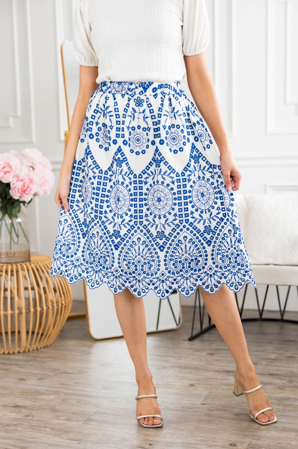 First Of Its Kind Embroidery Skirt Skirts vendor-unknown