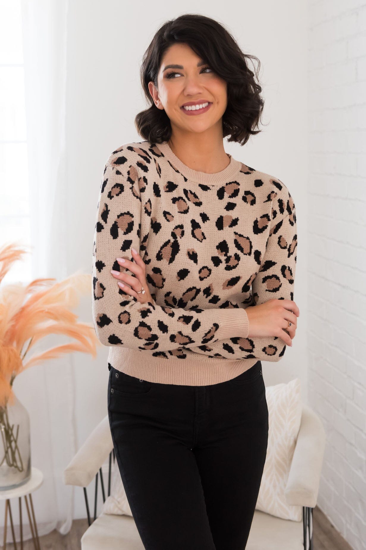 Nothing Is Impossible Modest Sweater NeeSee's Dresses