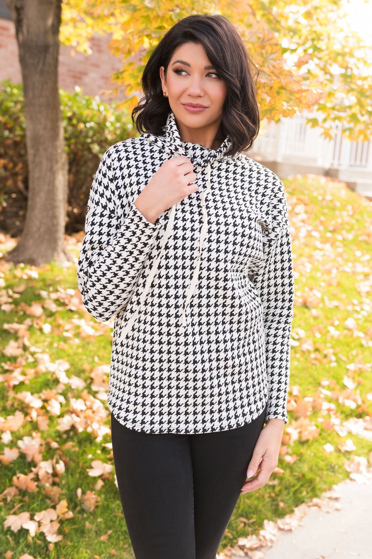 Light Of My Life Modest Cowl Neck Top Tops vendor-unknown