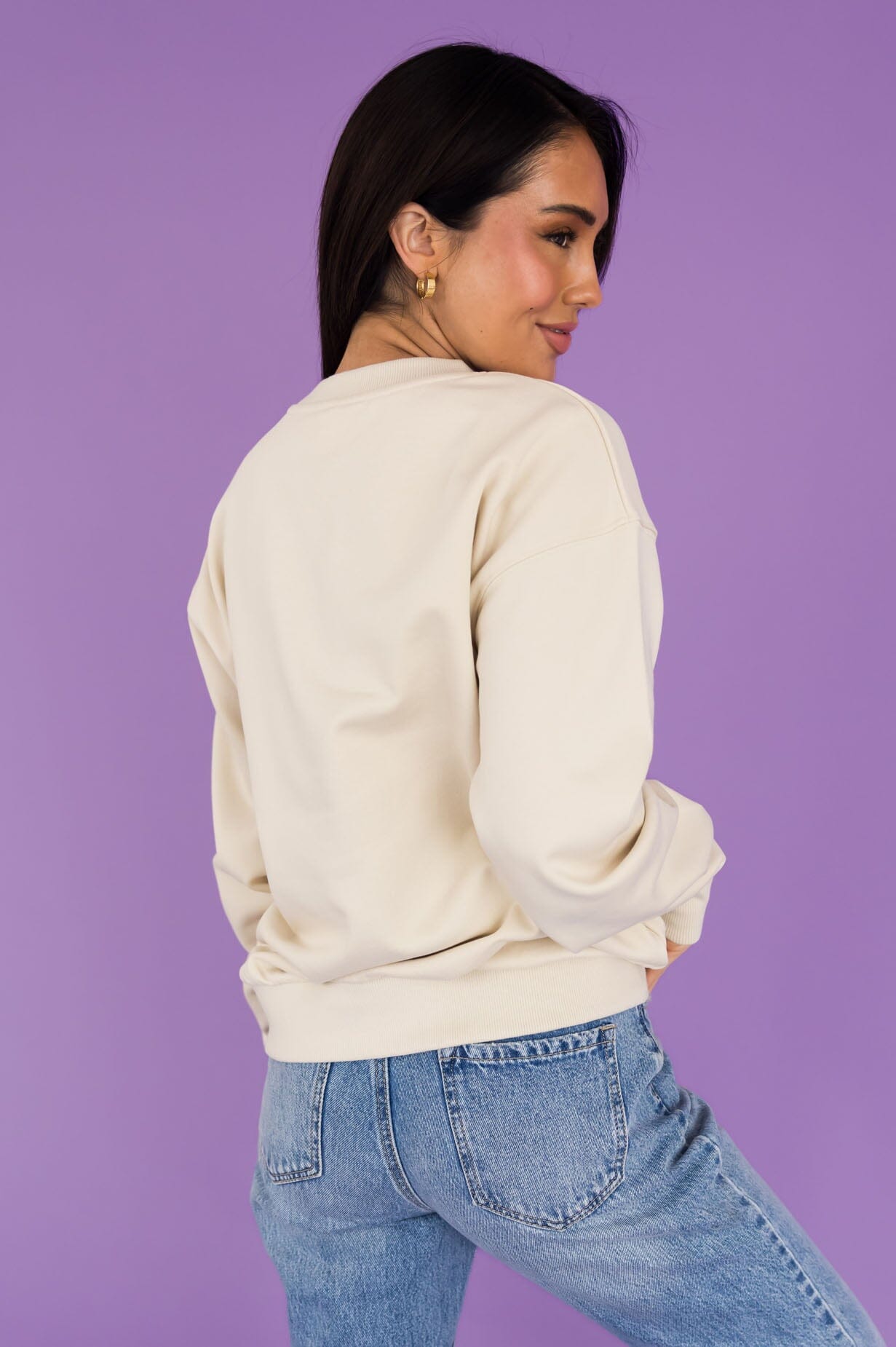 Tied To My Heart Sweatshirt Modest Dresses vendor-unknown