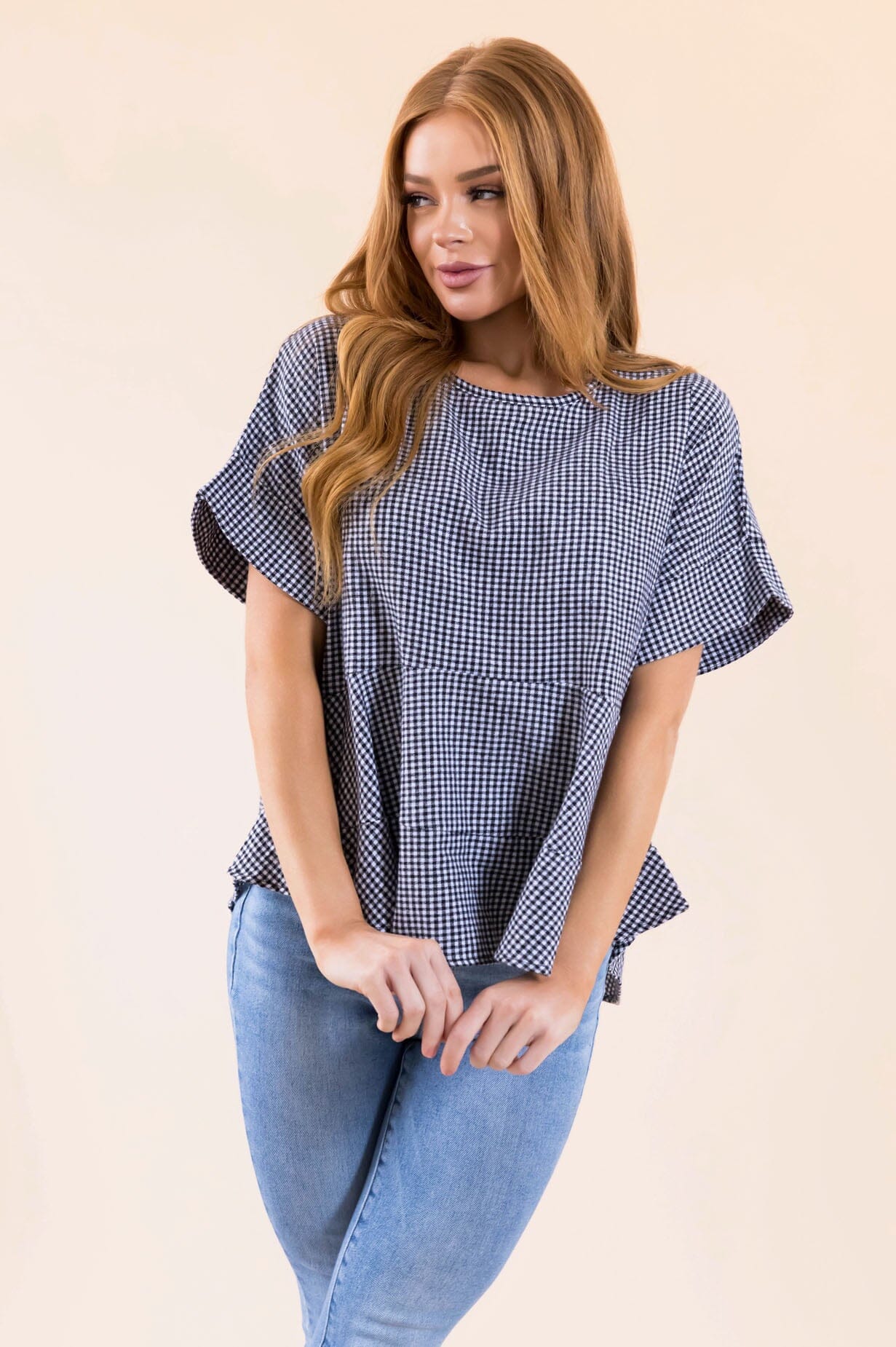 Believe It Or Not Peplum Blouse NeeSee's Dresses