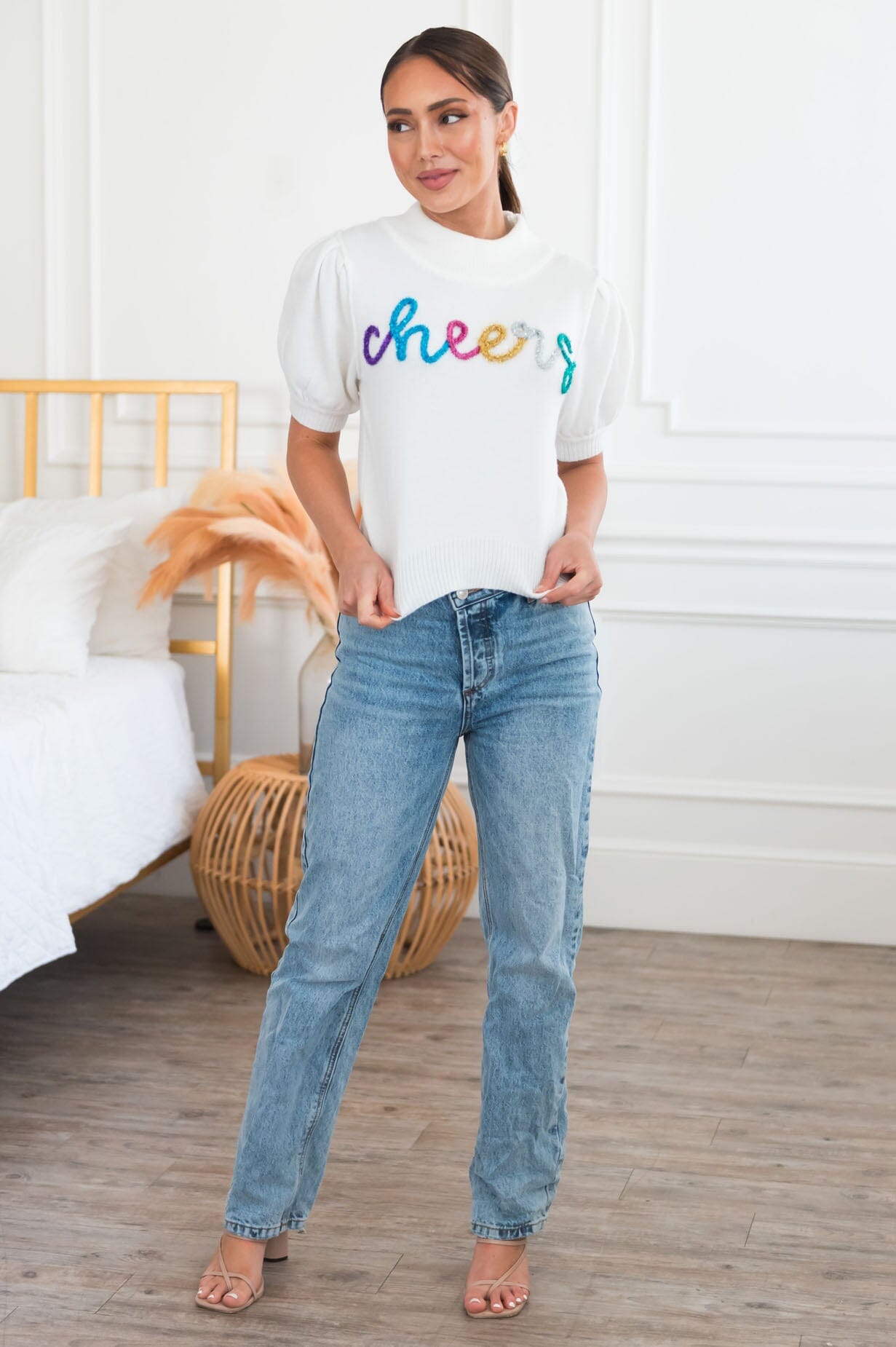 Cheers To A New Year Modest Sweater Modest Dresses vendor-unknown