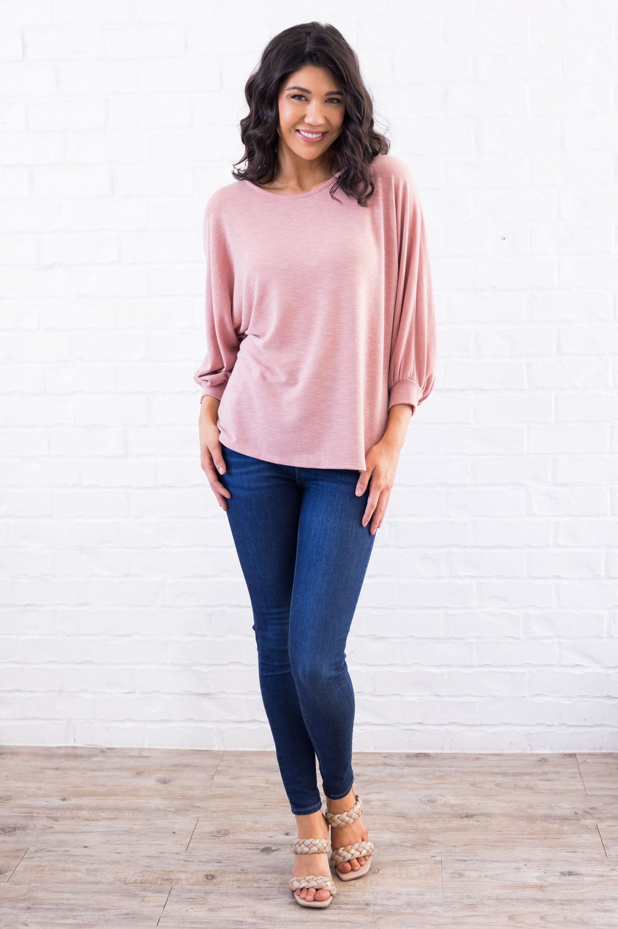 Limitless Love Balloon Sleeve Top Tops vendor-unknown