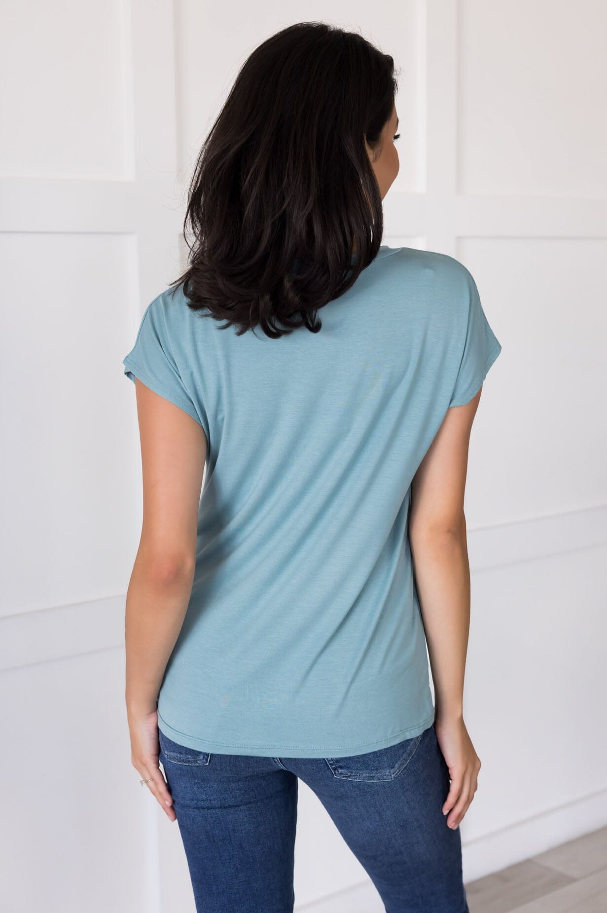 Basically Beautiful Pocket Tee NeeSee's Dresses