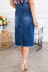 Don't Worry About A Thing Denim Skirt Skirts vendor-unknown