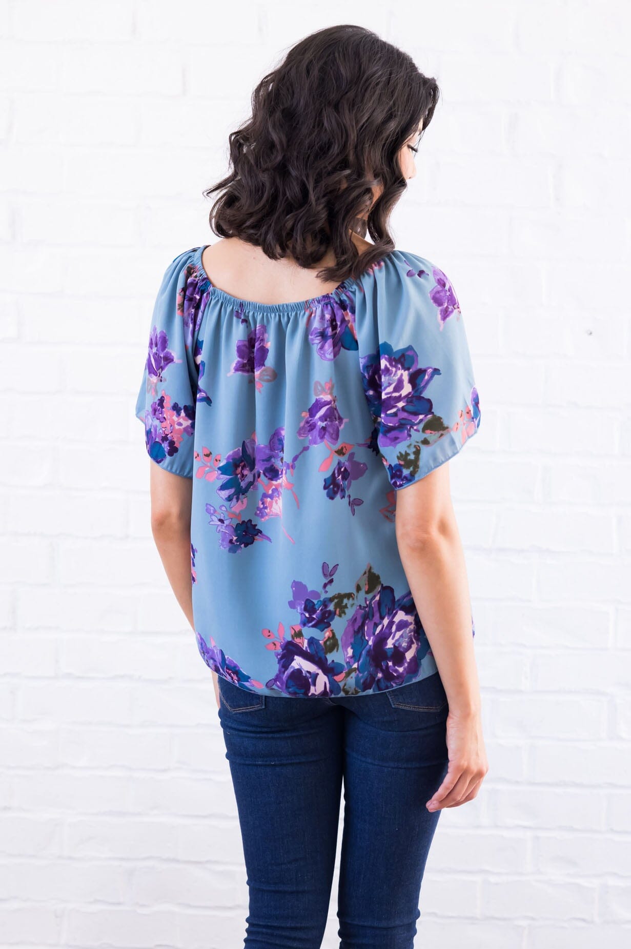 Abundant Beauty Modest Top Tops vendor-unknown