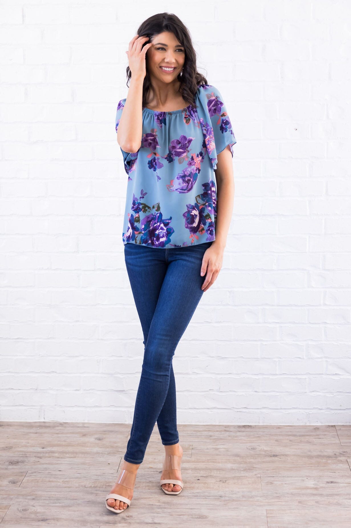 Abundant Beauty Modest Top Tops vendor-unknown