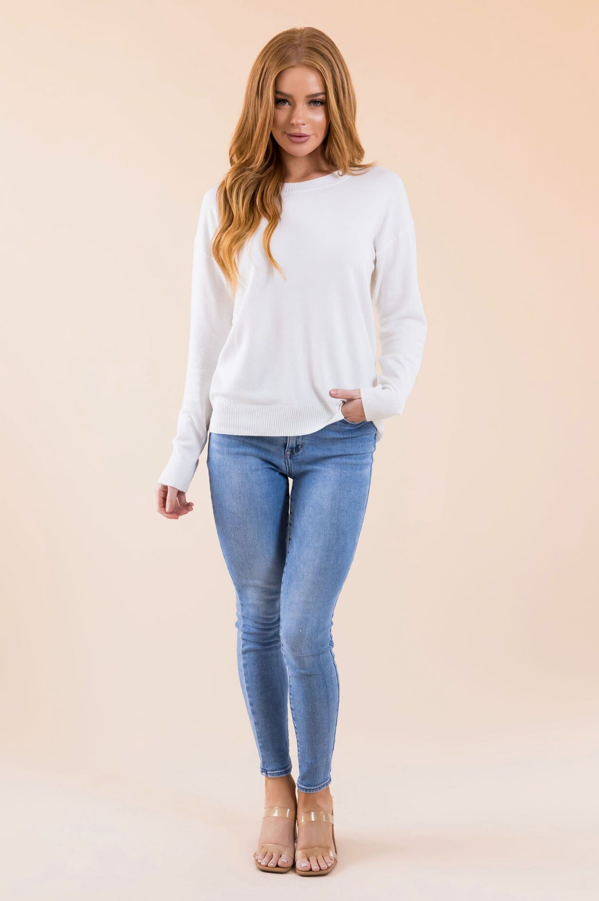 Soft & Pristine Temple Sweater Tops vendor-unknown