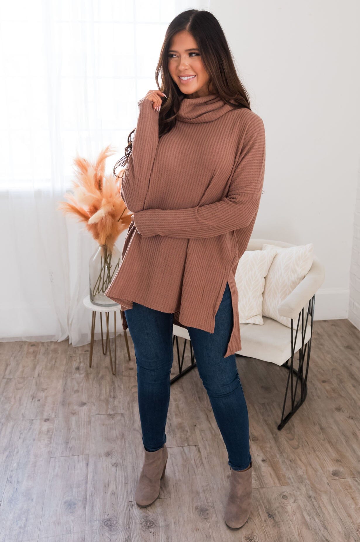 Better Than Basic Modest Oversize Top Modest Dresses vendor-unknown